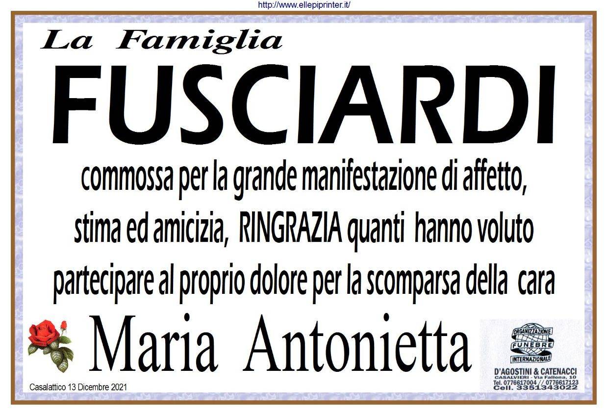 Maria Antonietta Fusciardi