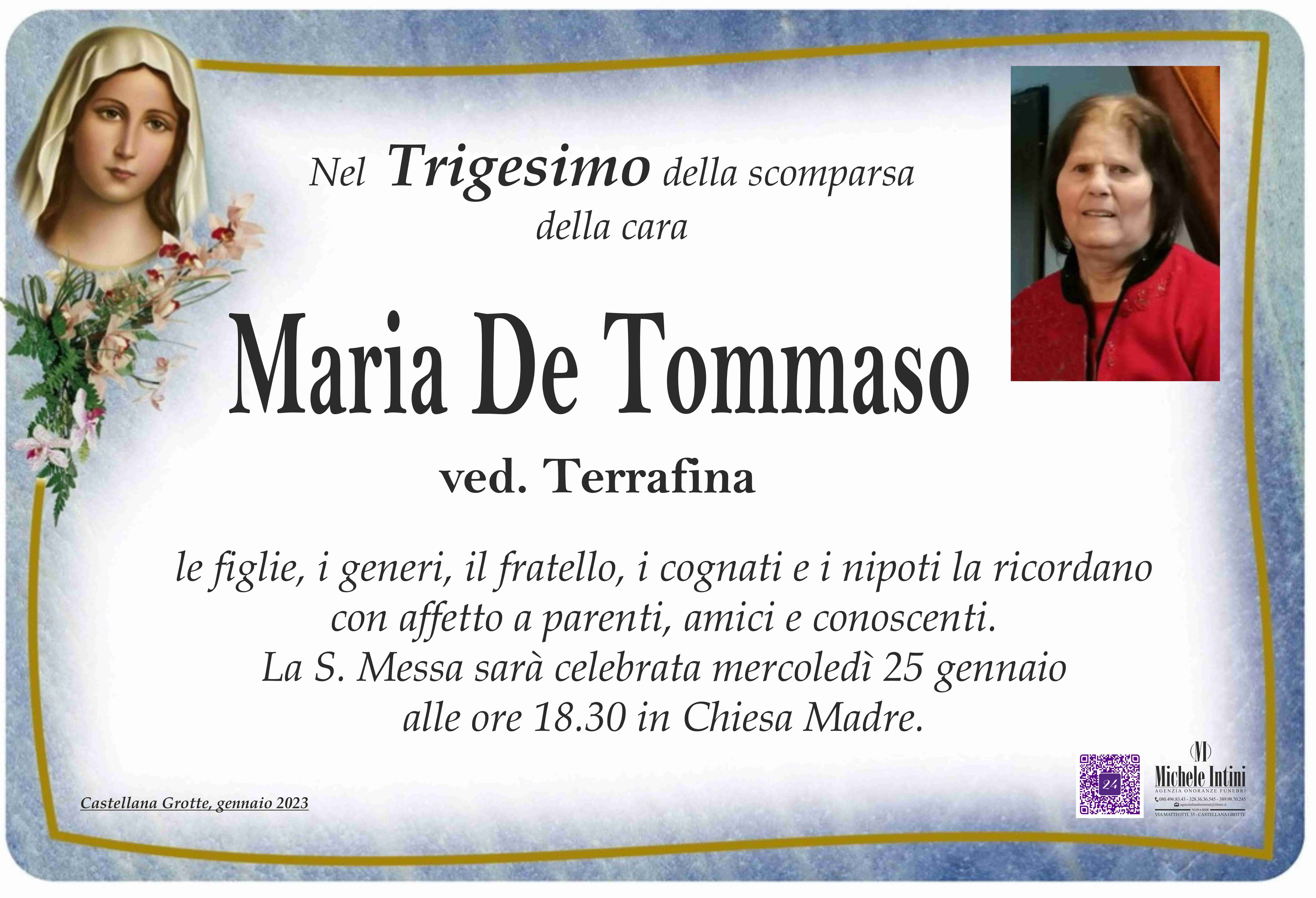 Maria De Tommaso