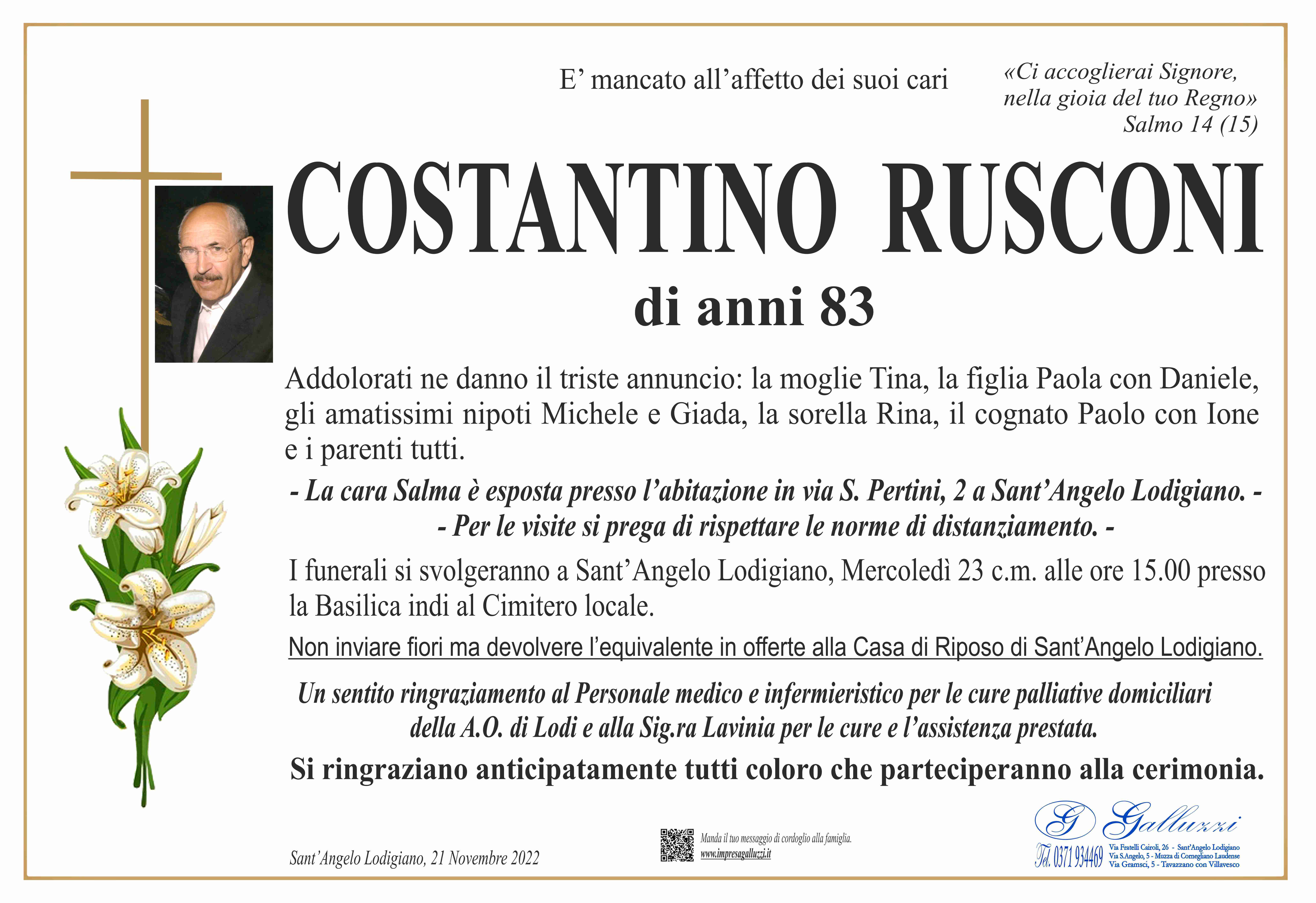 Costantino Rusconi