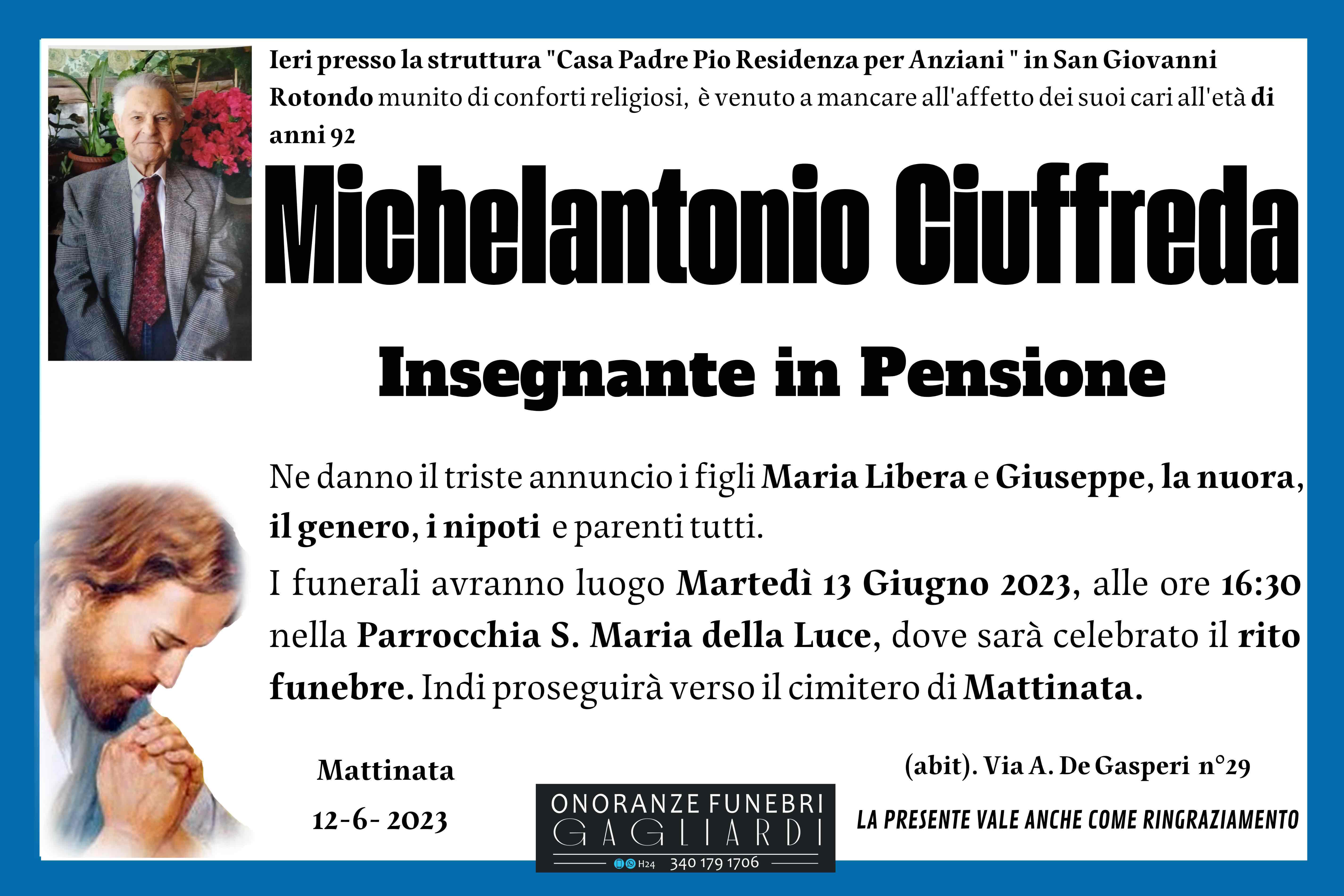 Michelantonio Ciuffreda