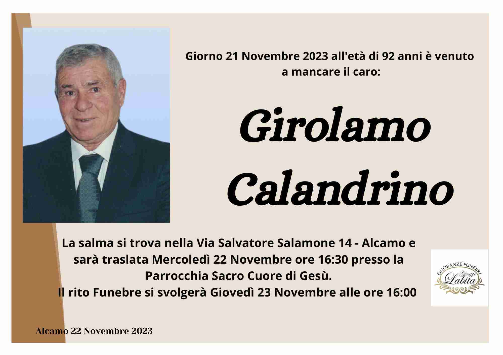 Girolamo Calandrino