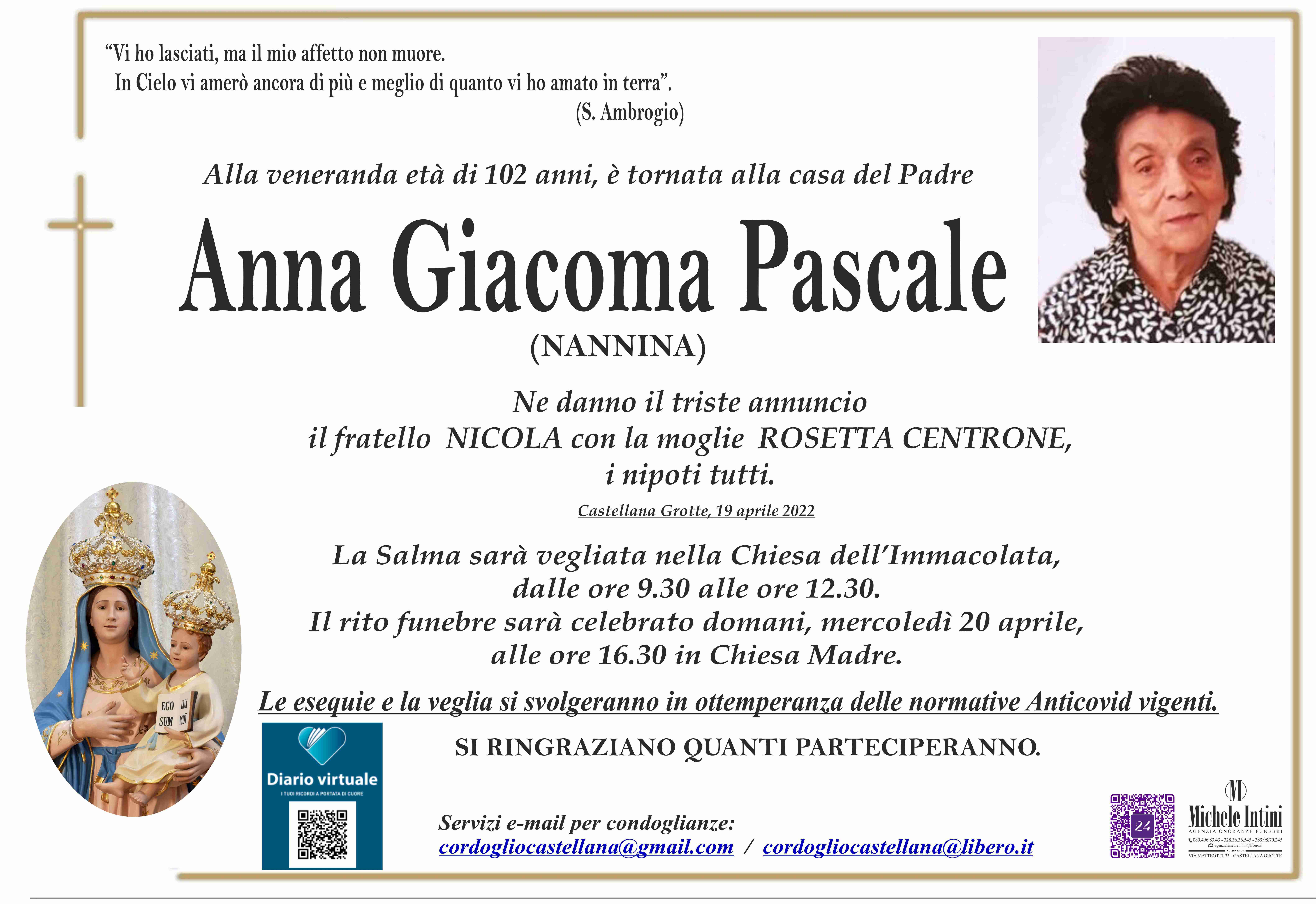 Anna Giacoma Pascale