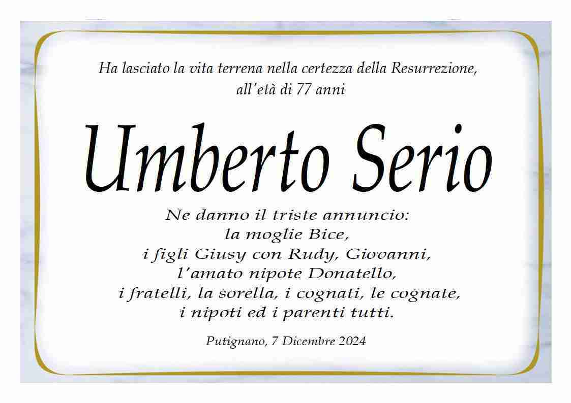 Umberto Serio