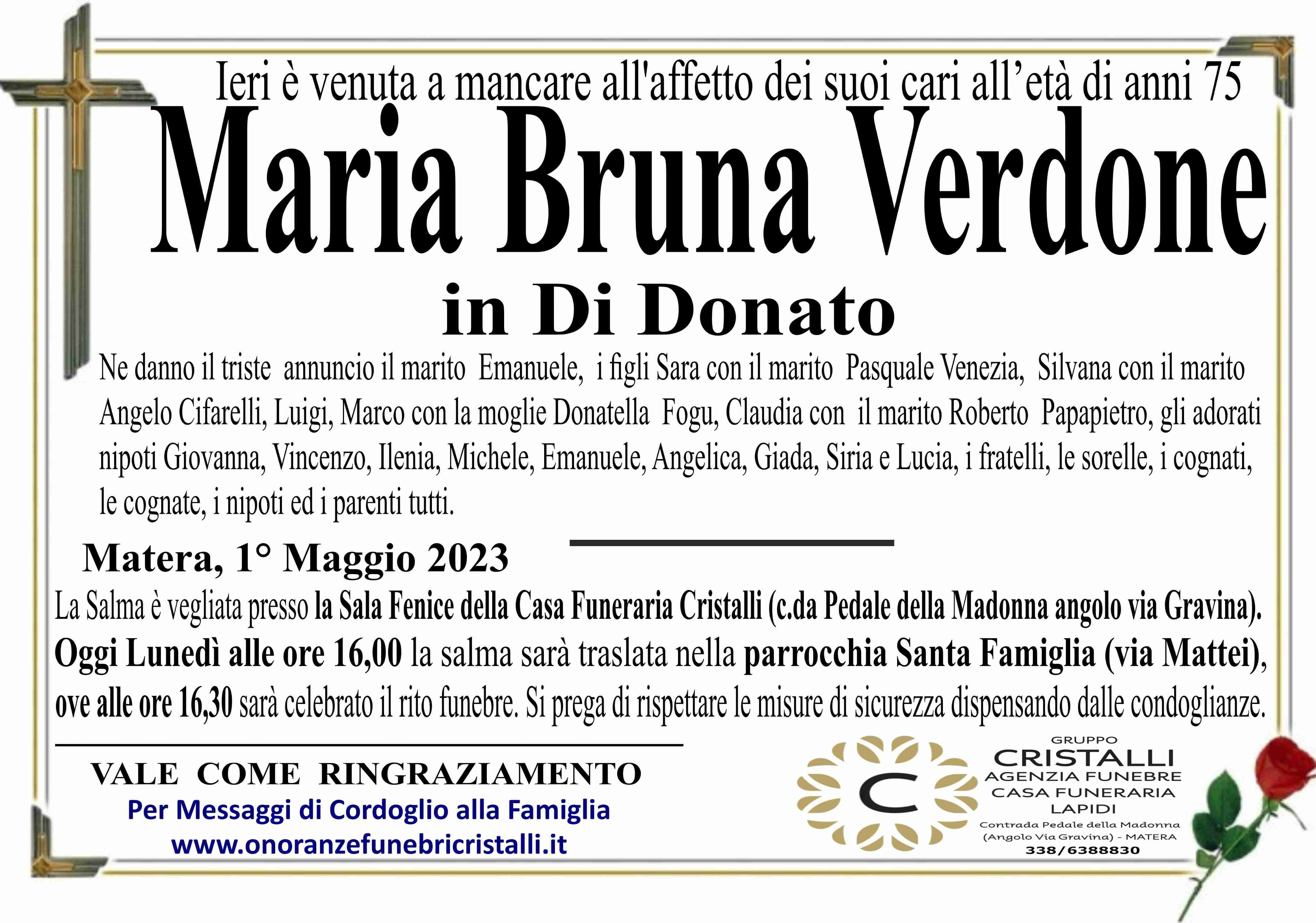 Maria Bruna Verdone