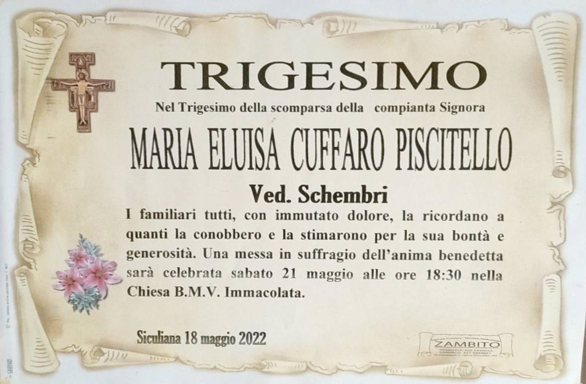 Maria Eluisa Cuffaro Piscitello
