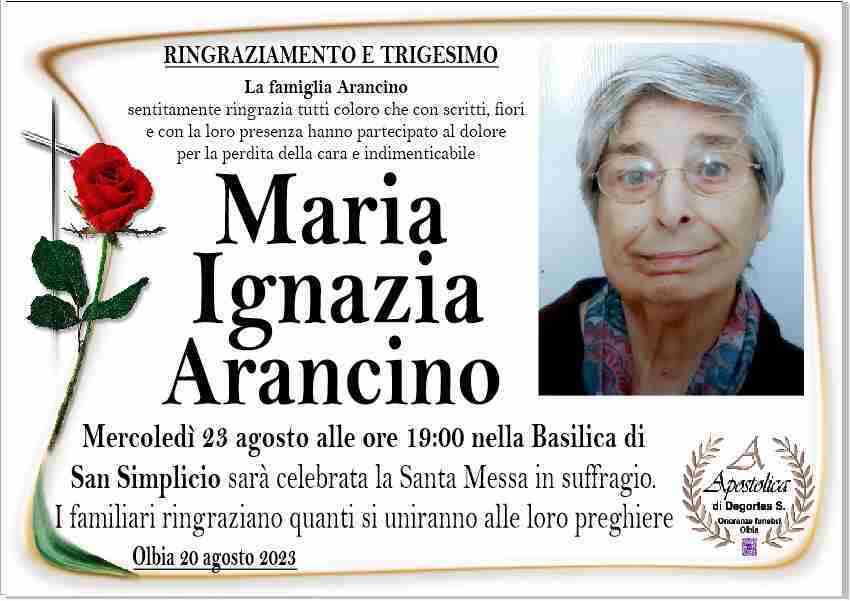 Maria Ignazia Arancino