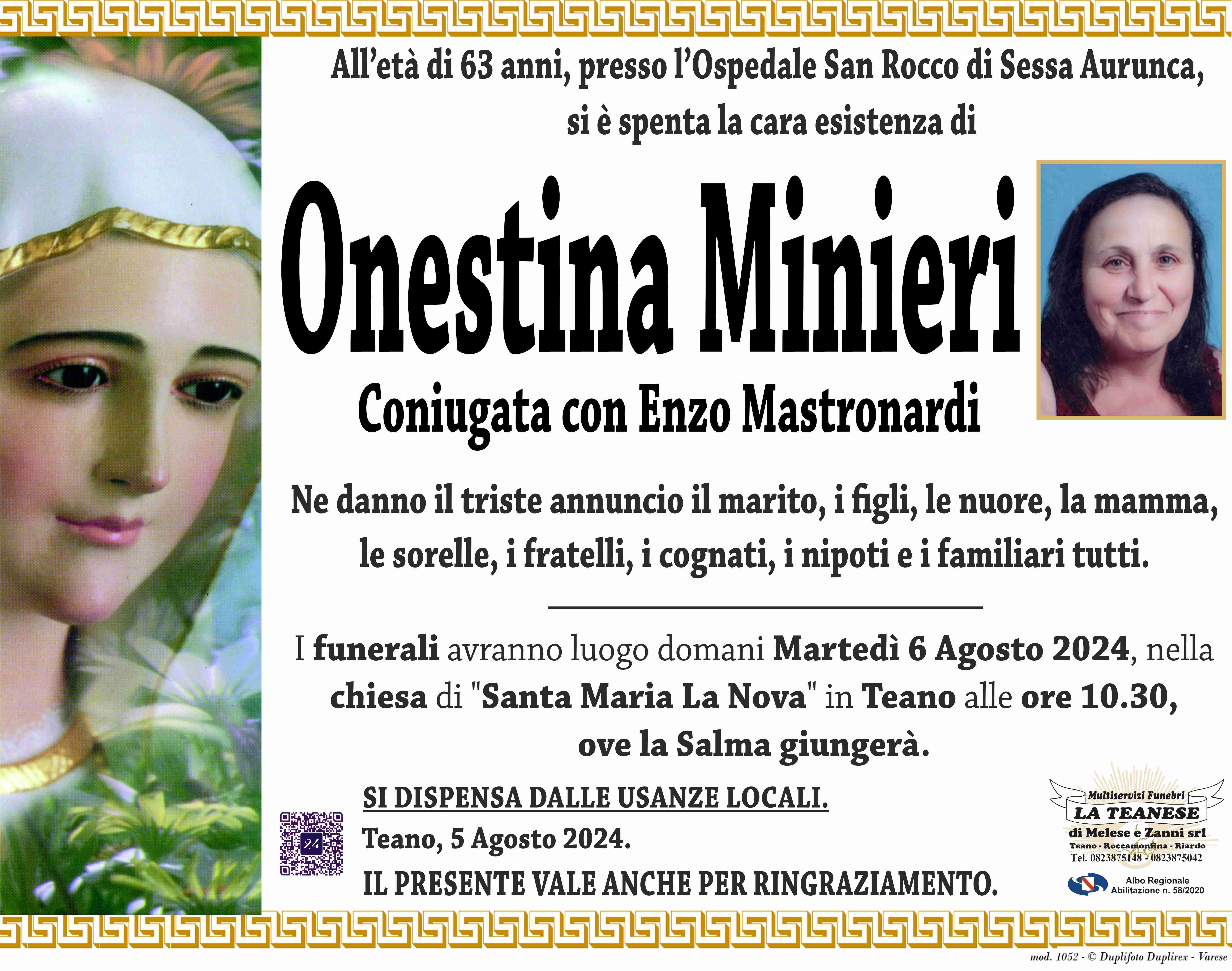 Onestina Minieri