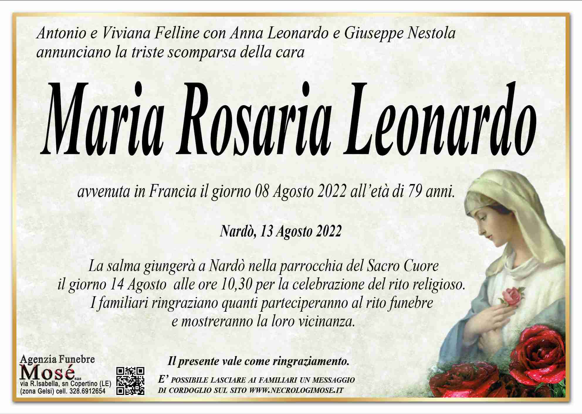 Maria Rosaria Leonardo