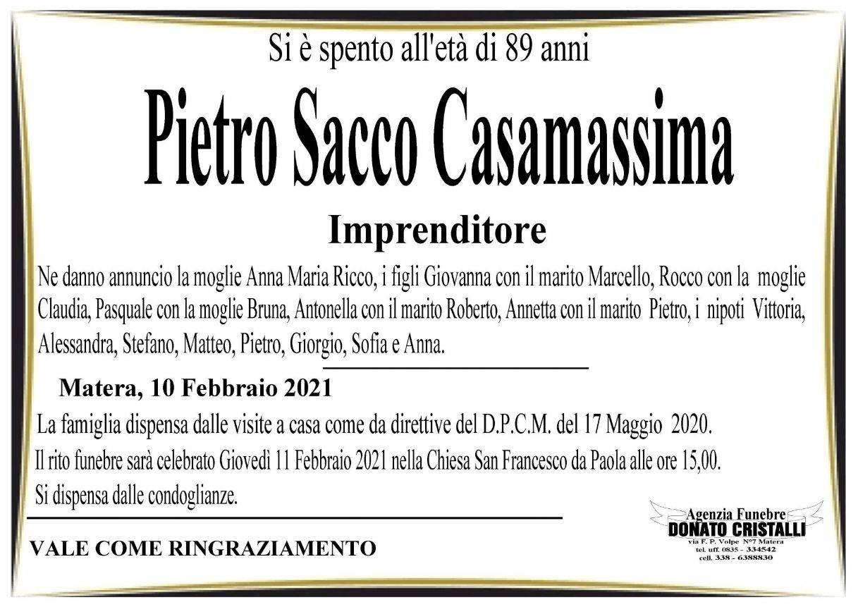 Pietro Sacco Casamassima