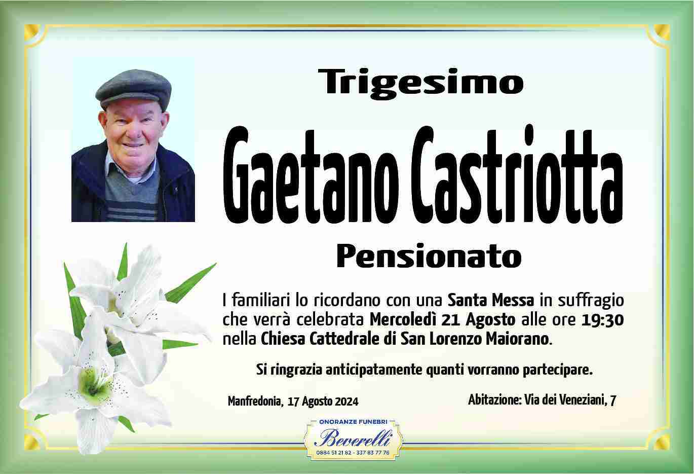 Gaetano Castriotta