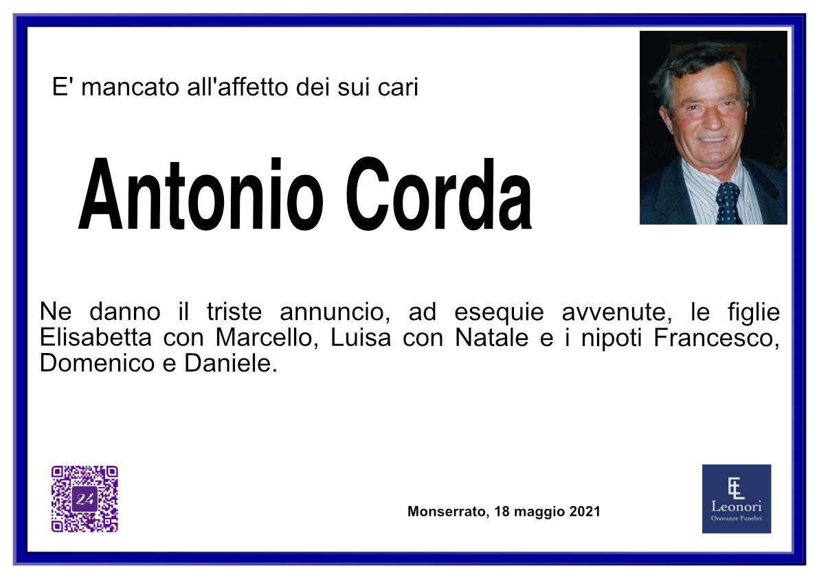 Antonio Corda