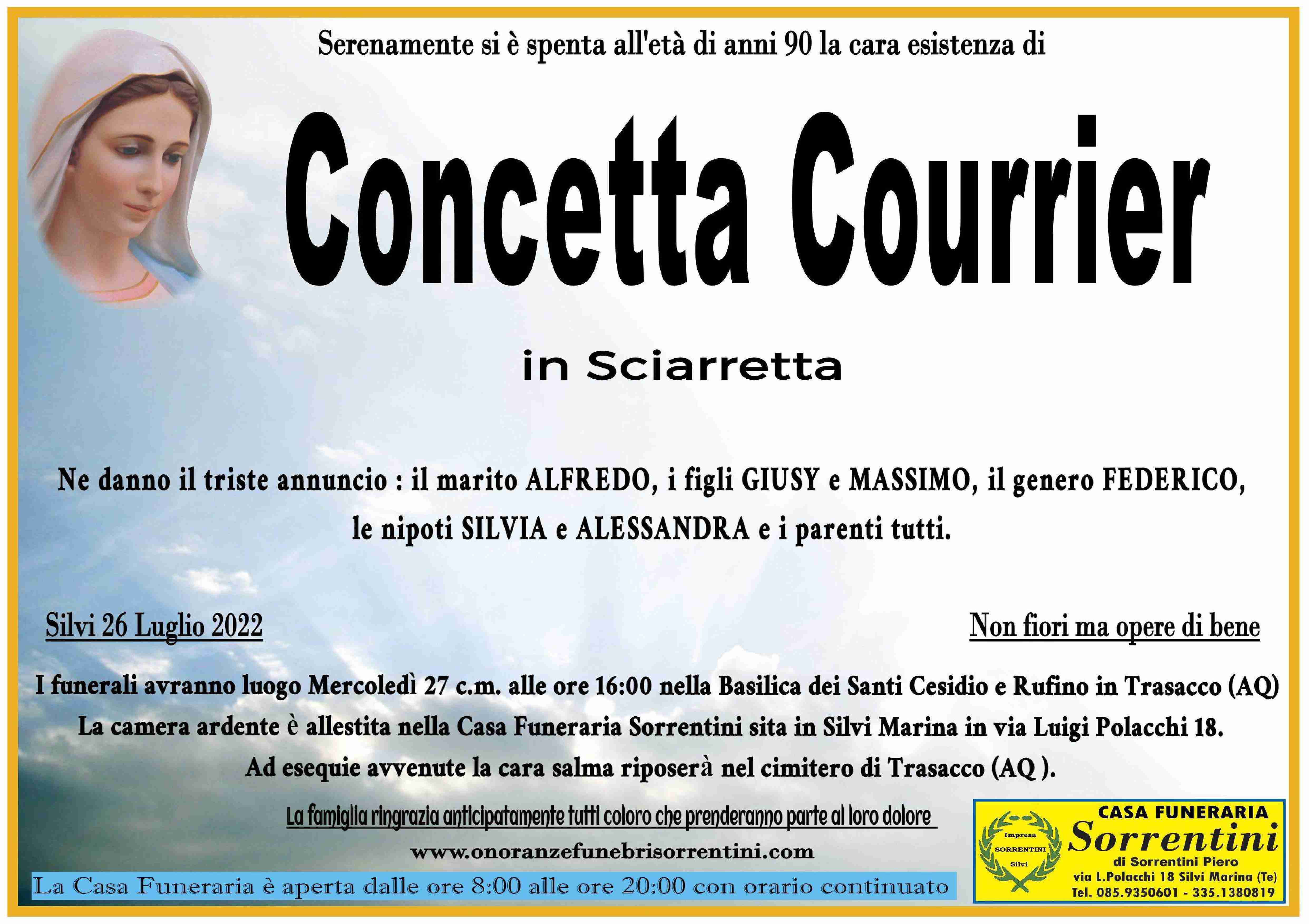 Concetta Courrier