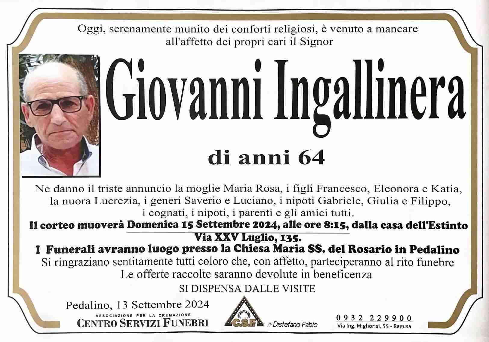 Giovanni Ingallinera