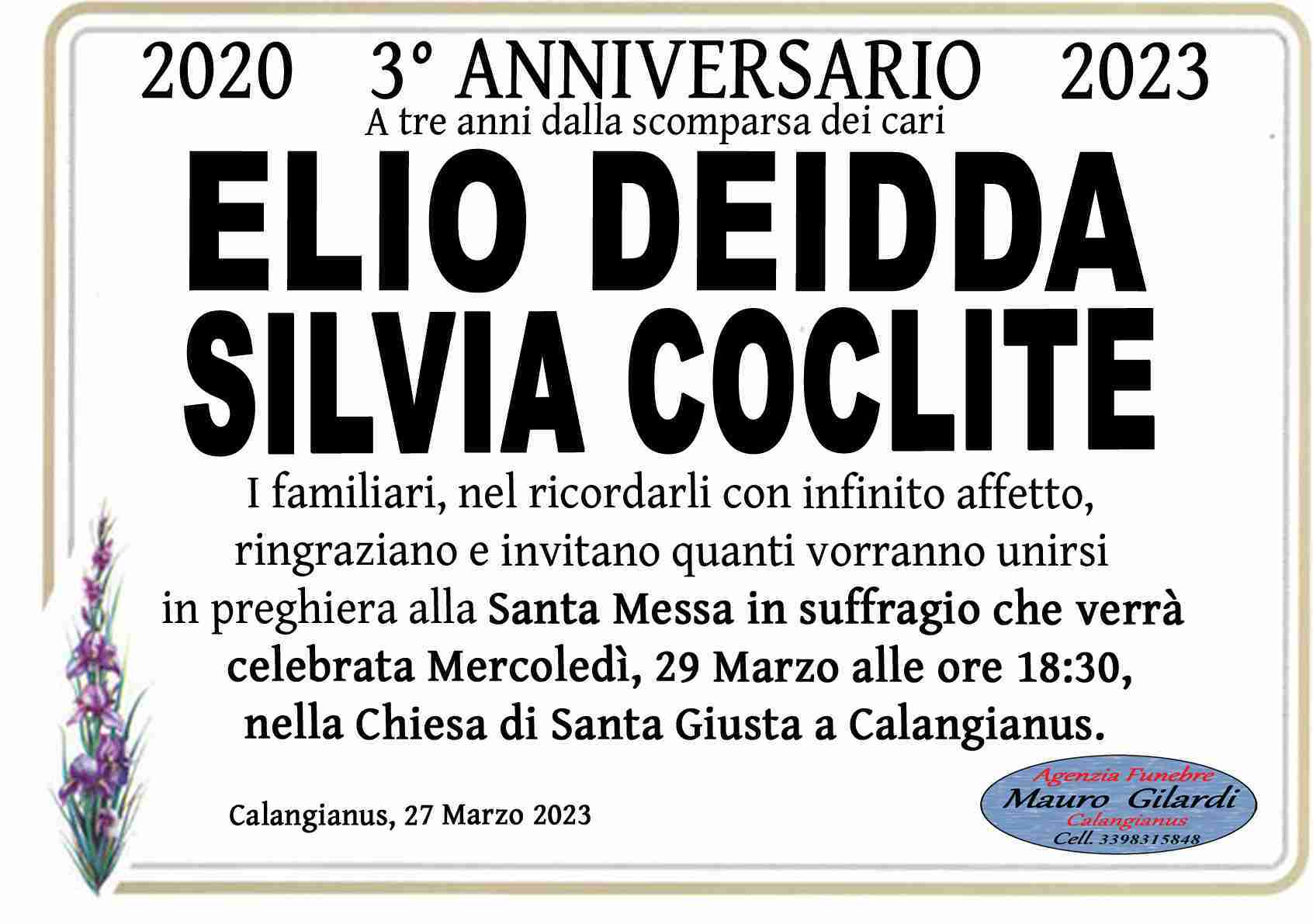 Deidda Elio e Coclite Silvia