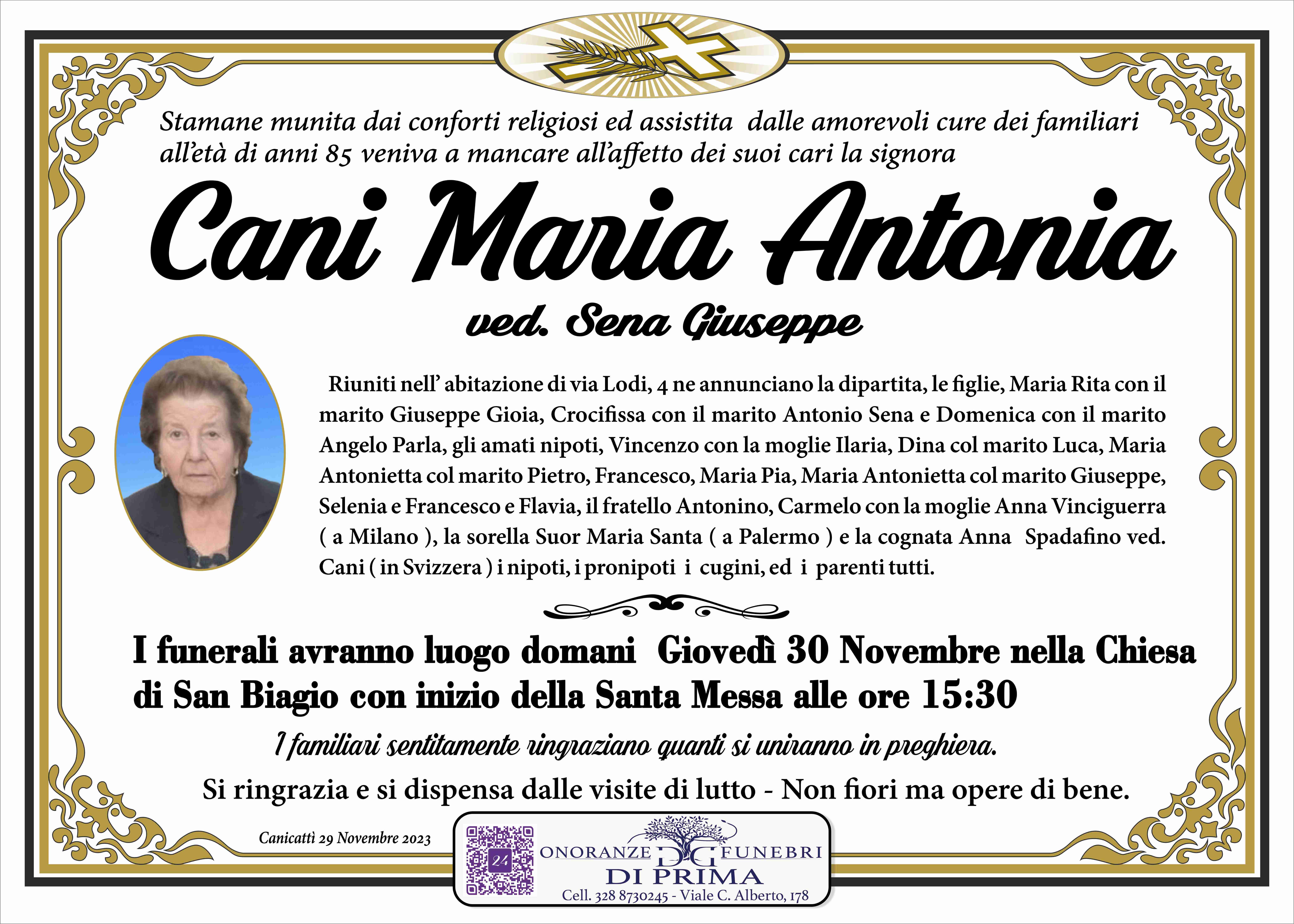 Maria Antonia Cani
