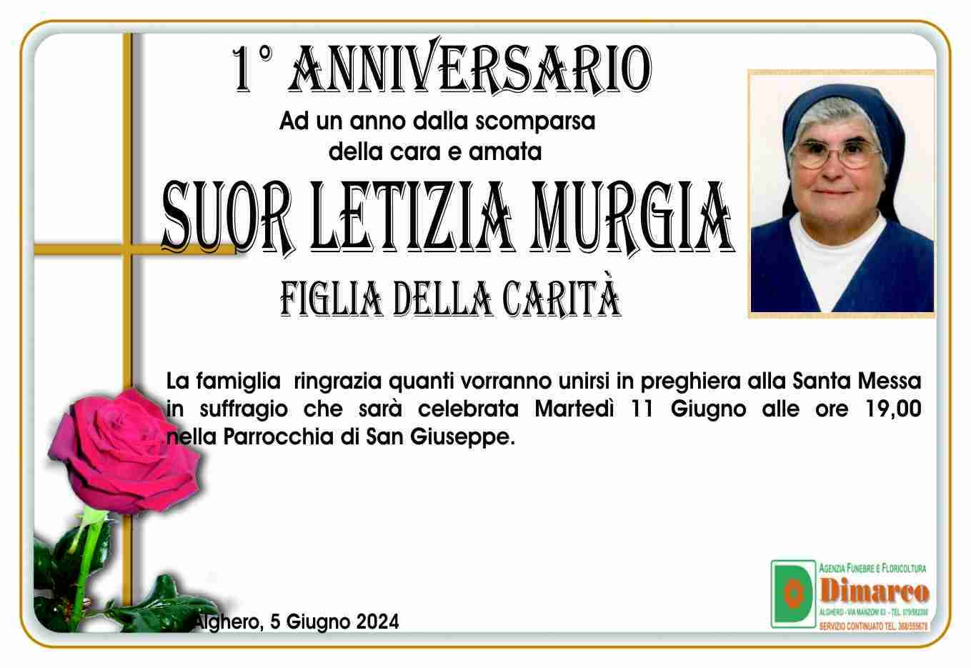 Suor Letizia Murgia