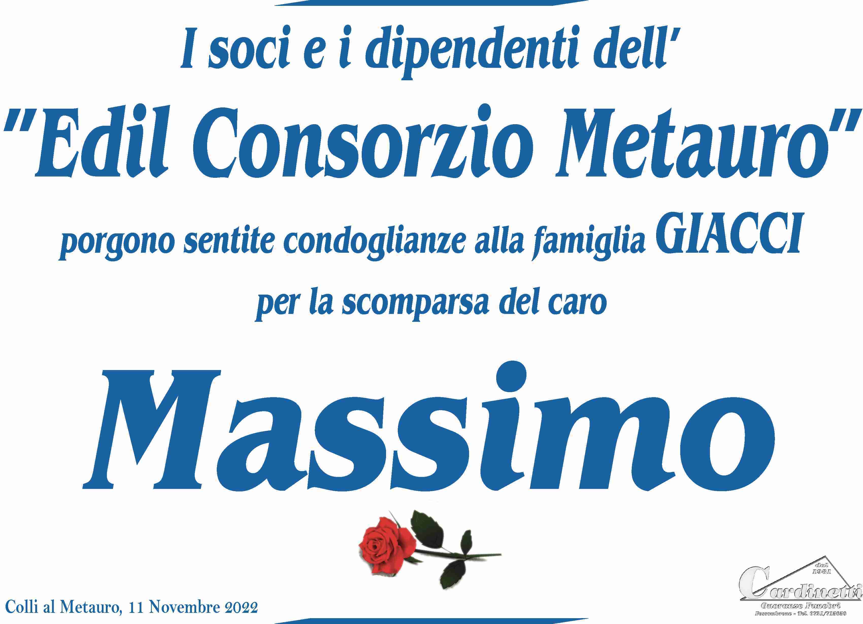 Massimo Giacci