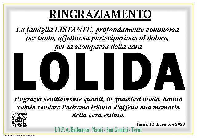 Lolida Listante