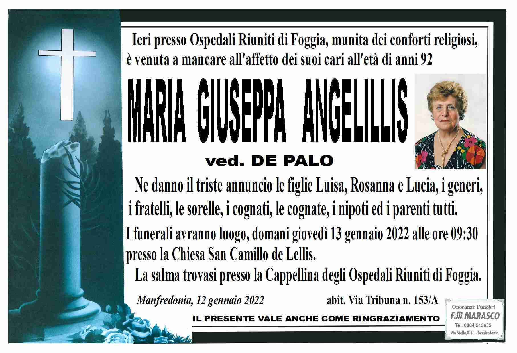 Maria Giuseppa Angelillis