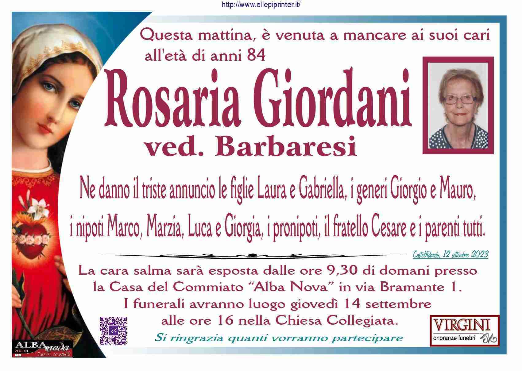 Rosaria Giordani
