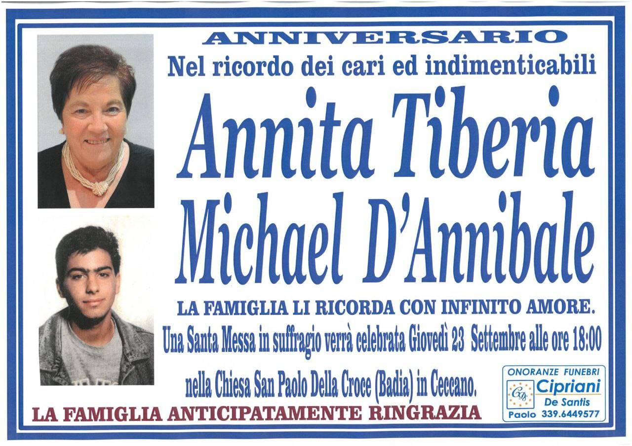 Annita Tiberia e Michael D'Annibale