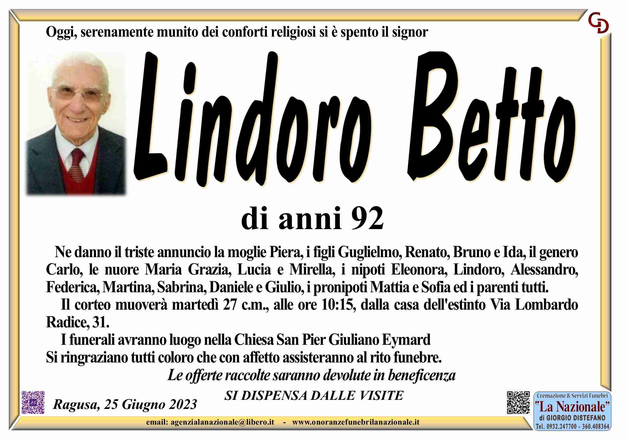Lindoro Betto