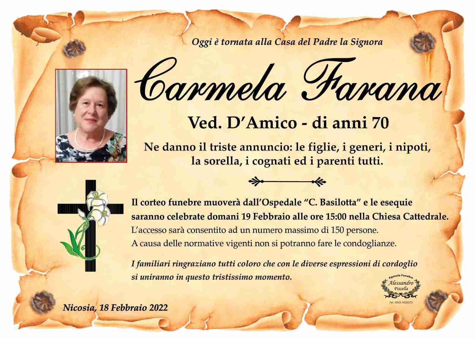 Carmela Farana