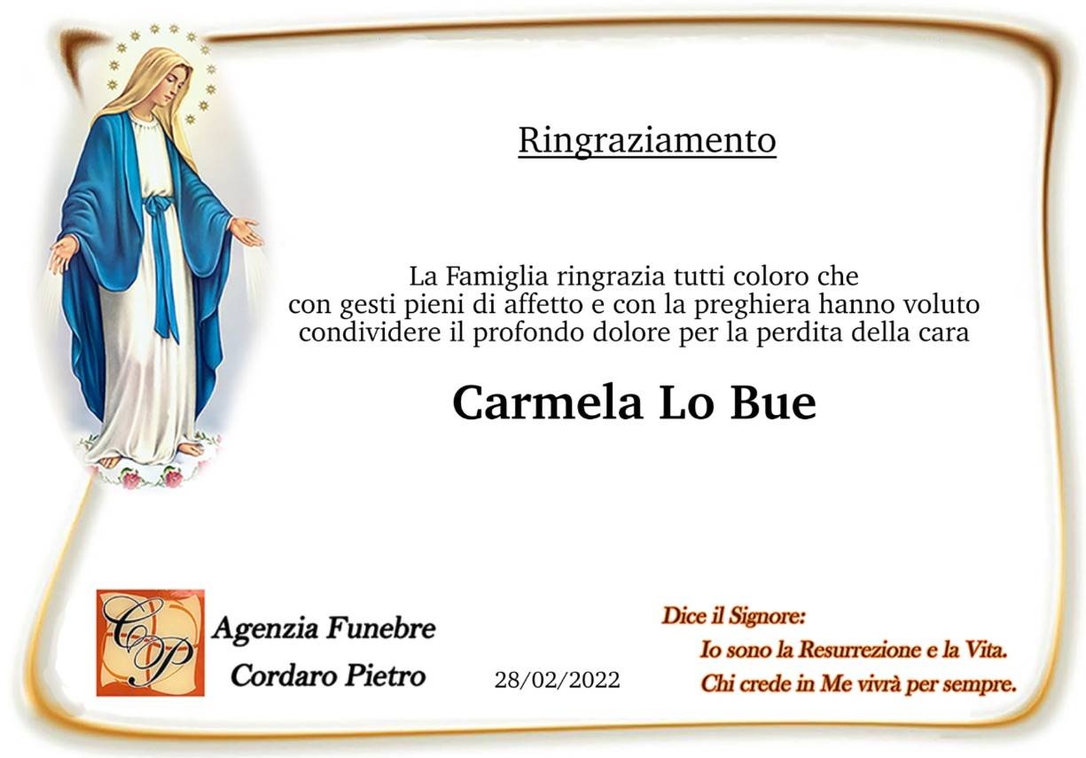 Carmela Lo Bue