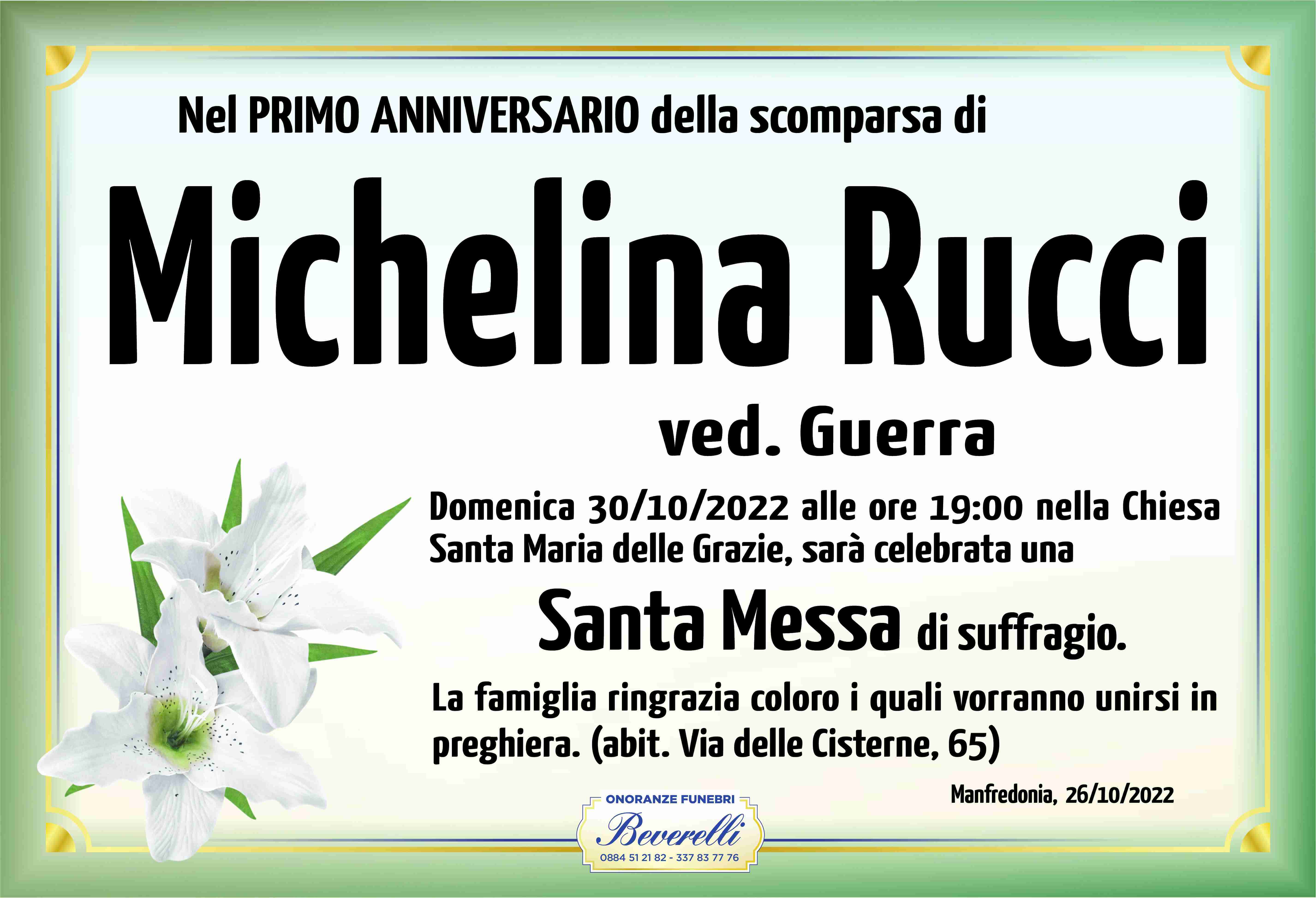 Michelina Rucci