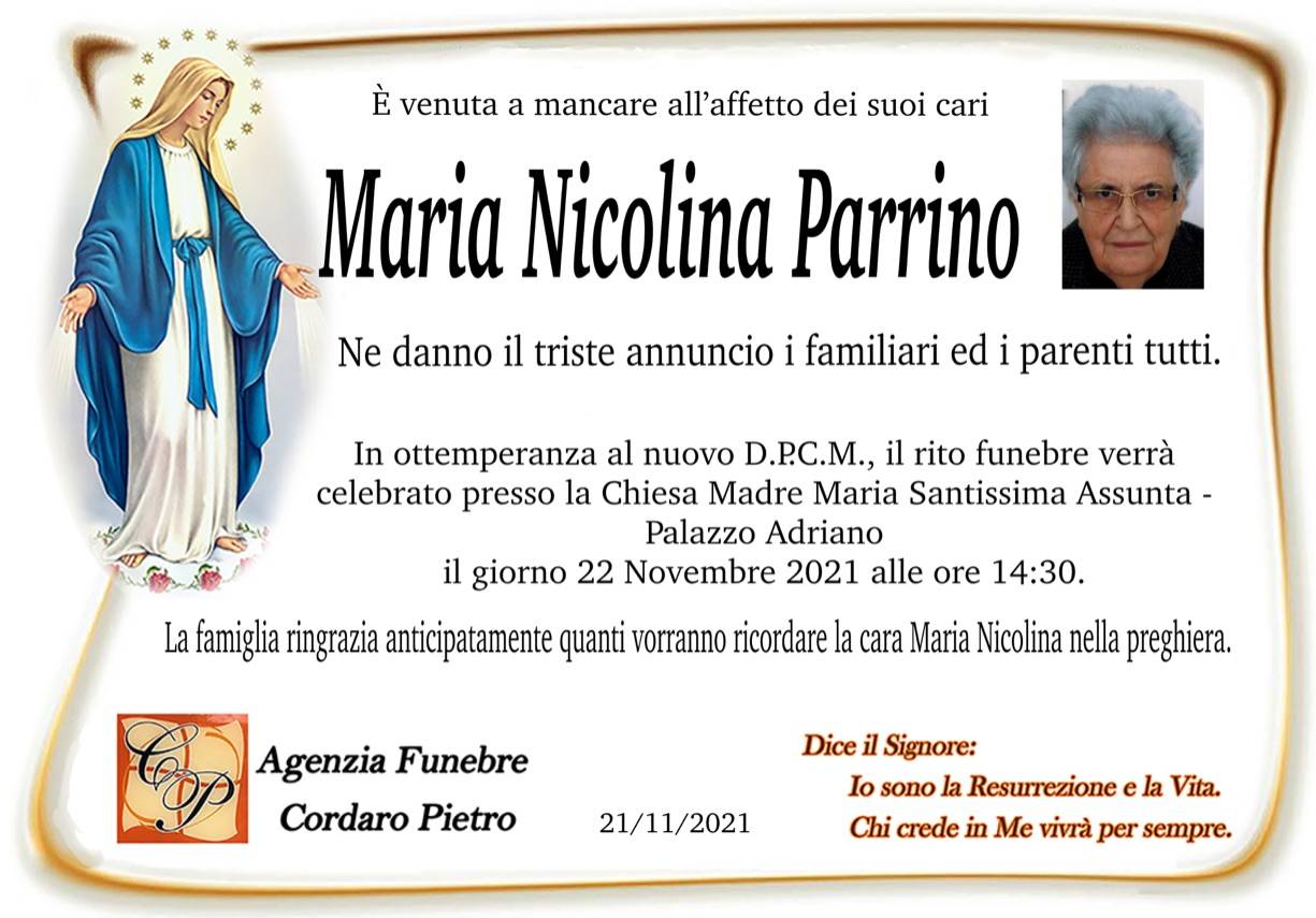 Maria Nicolina Parrino