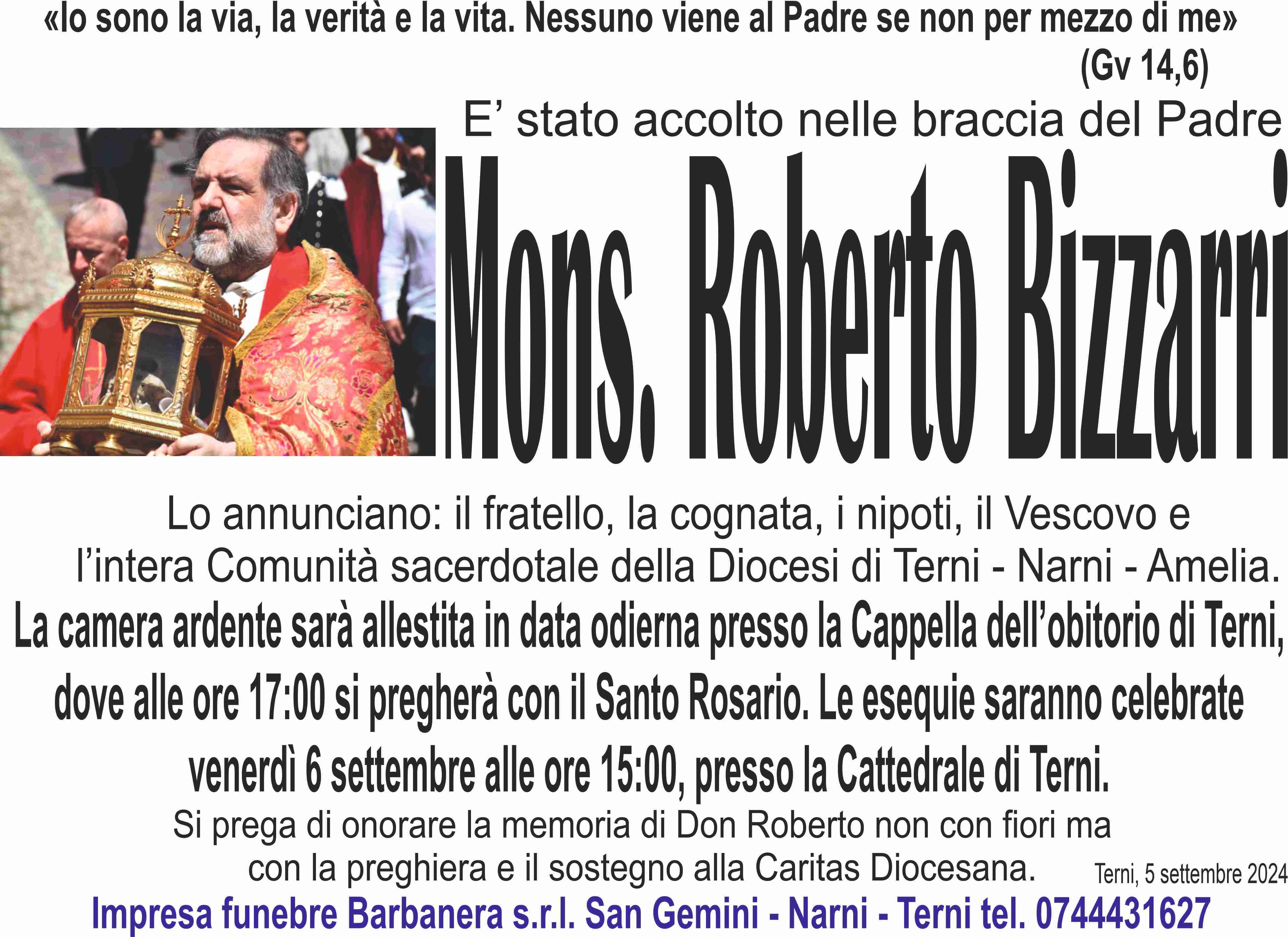 Mons Roberto Bizzarri