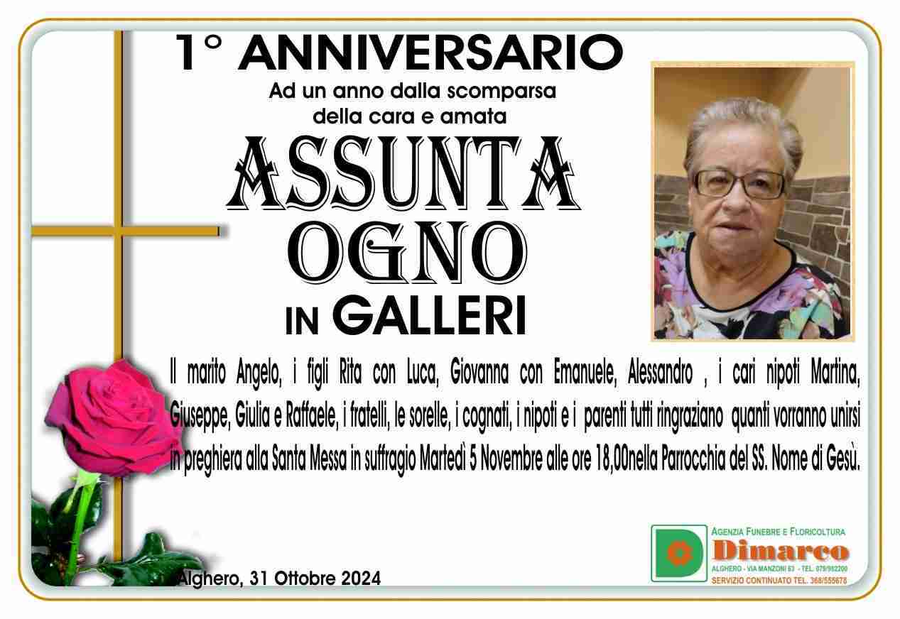 Assunta Ogno in Galleri