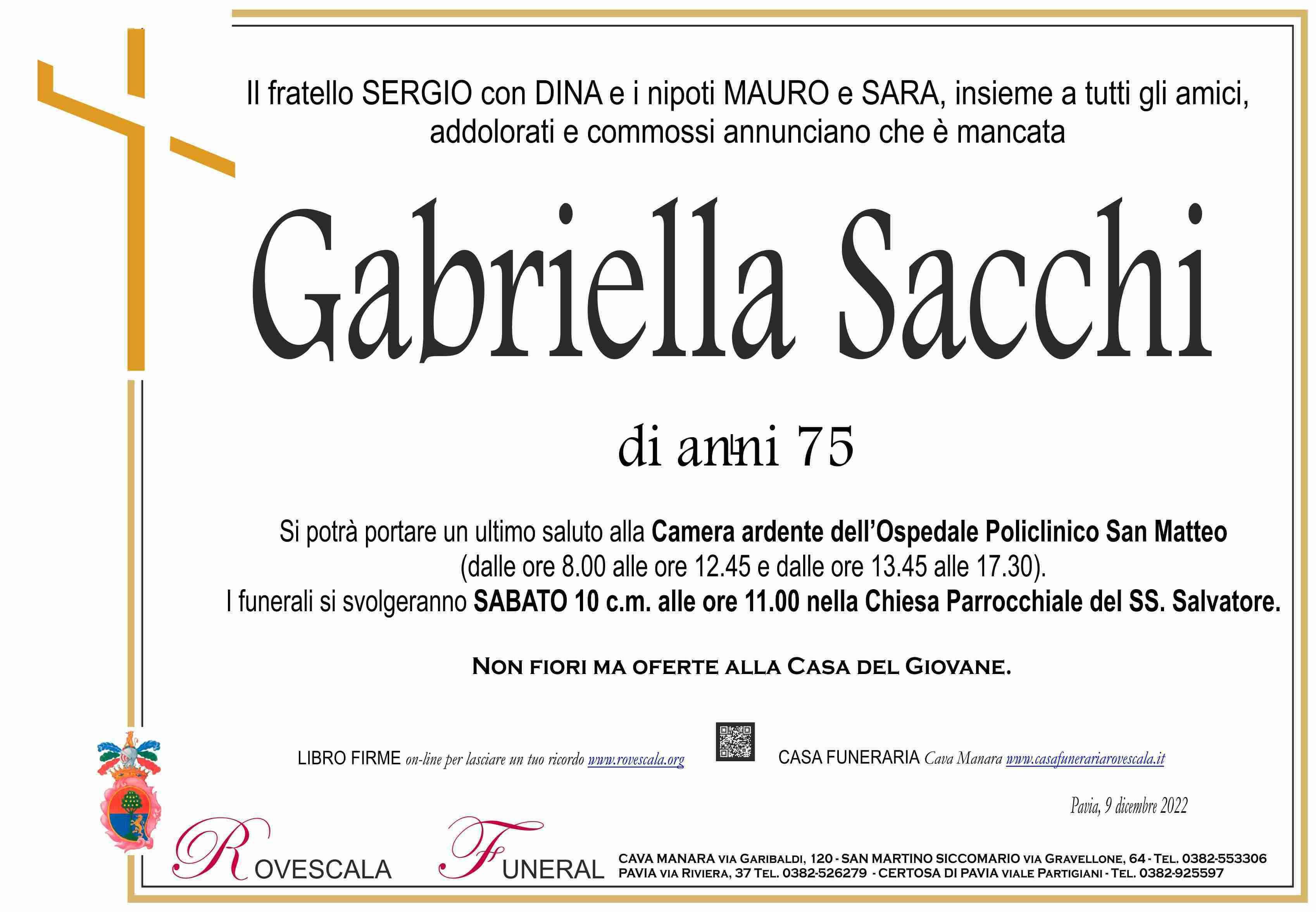 Gabriella Sacchi
