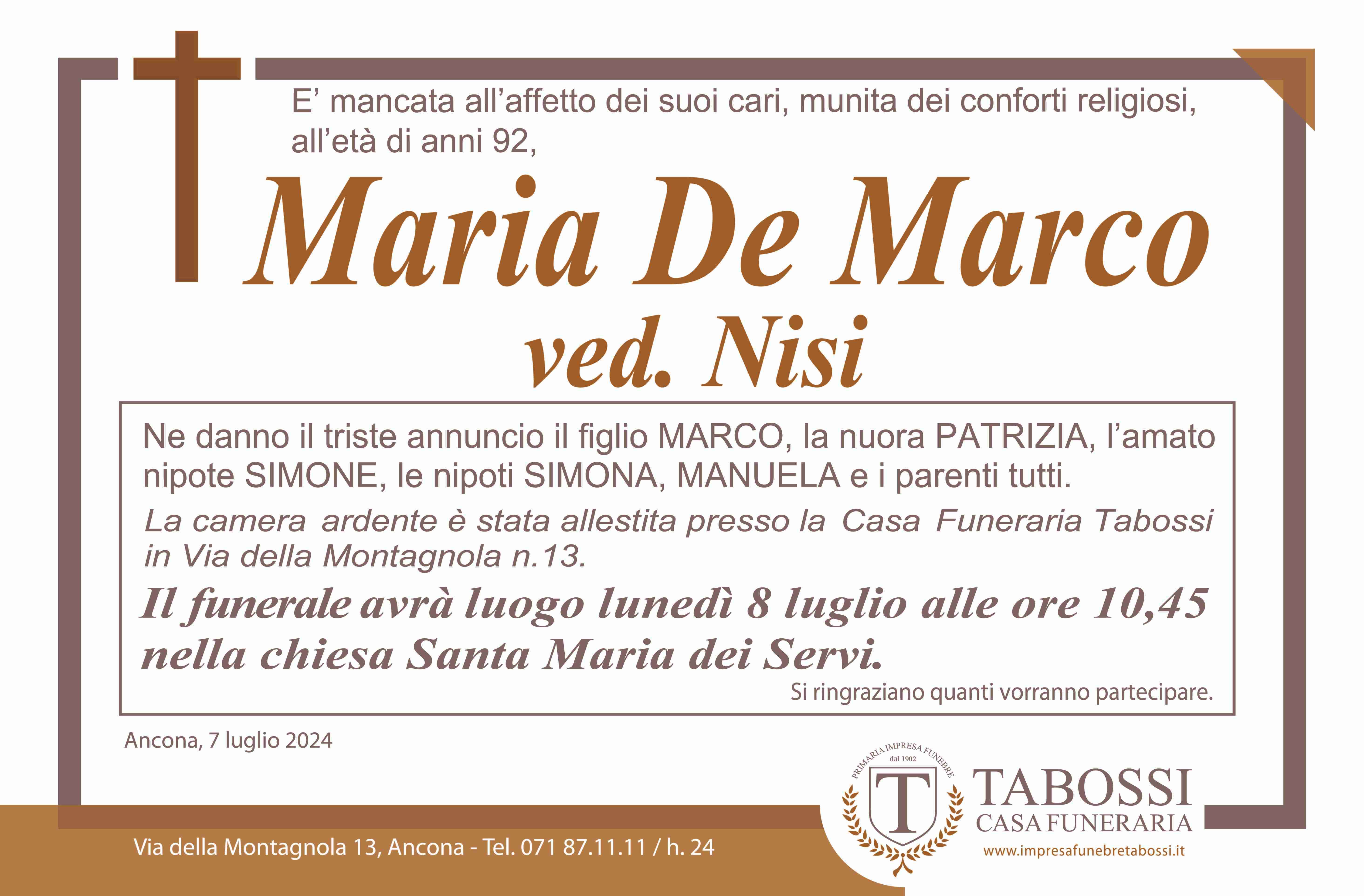 Maria De Marco