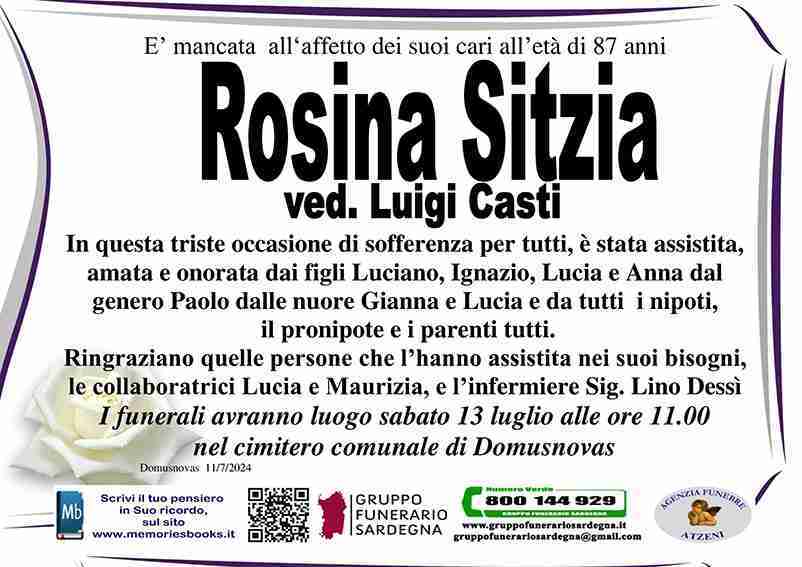 Rosina  Sitzia