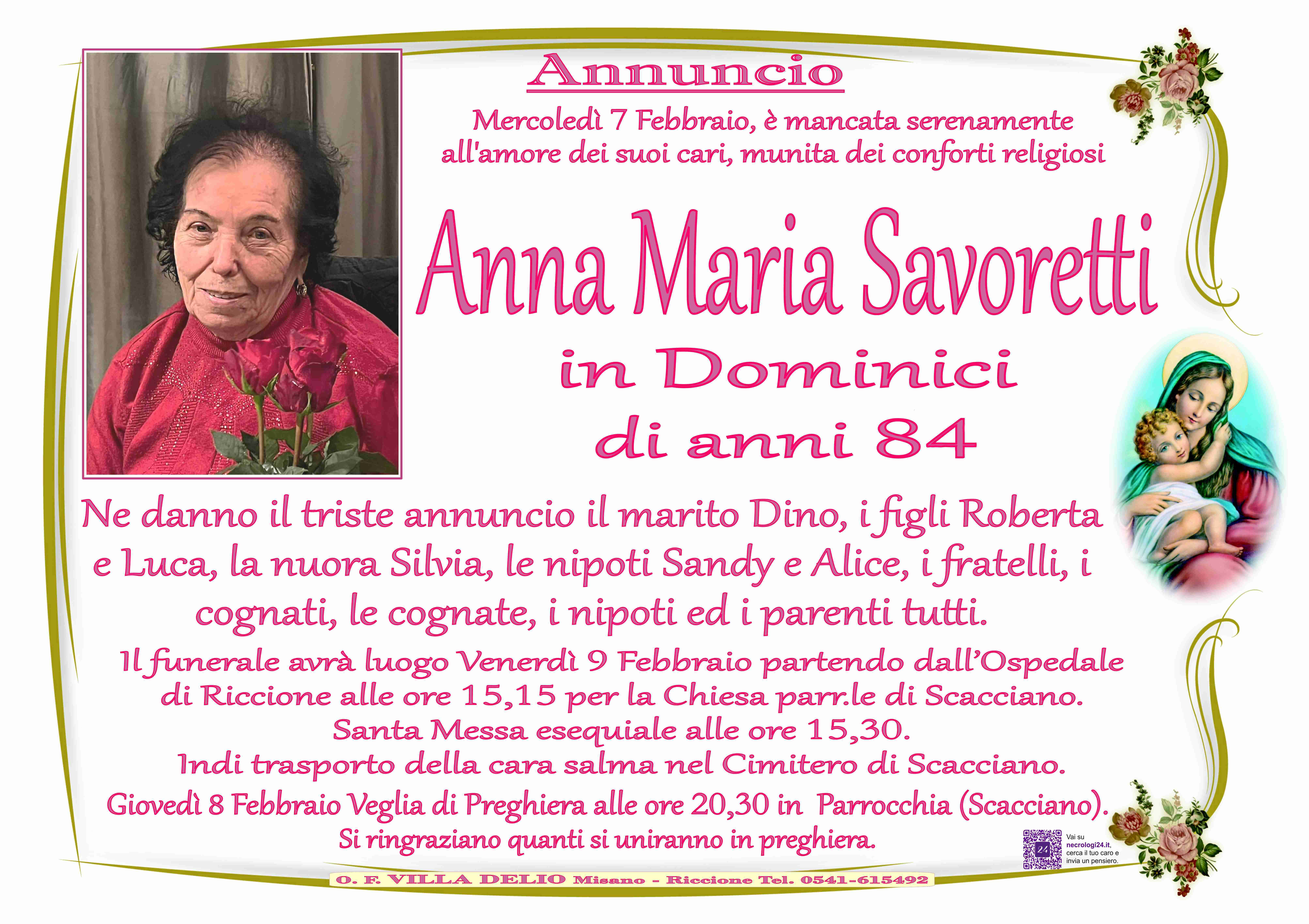 Anna Maria Savoretti