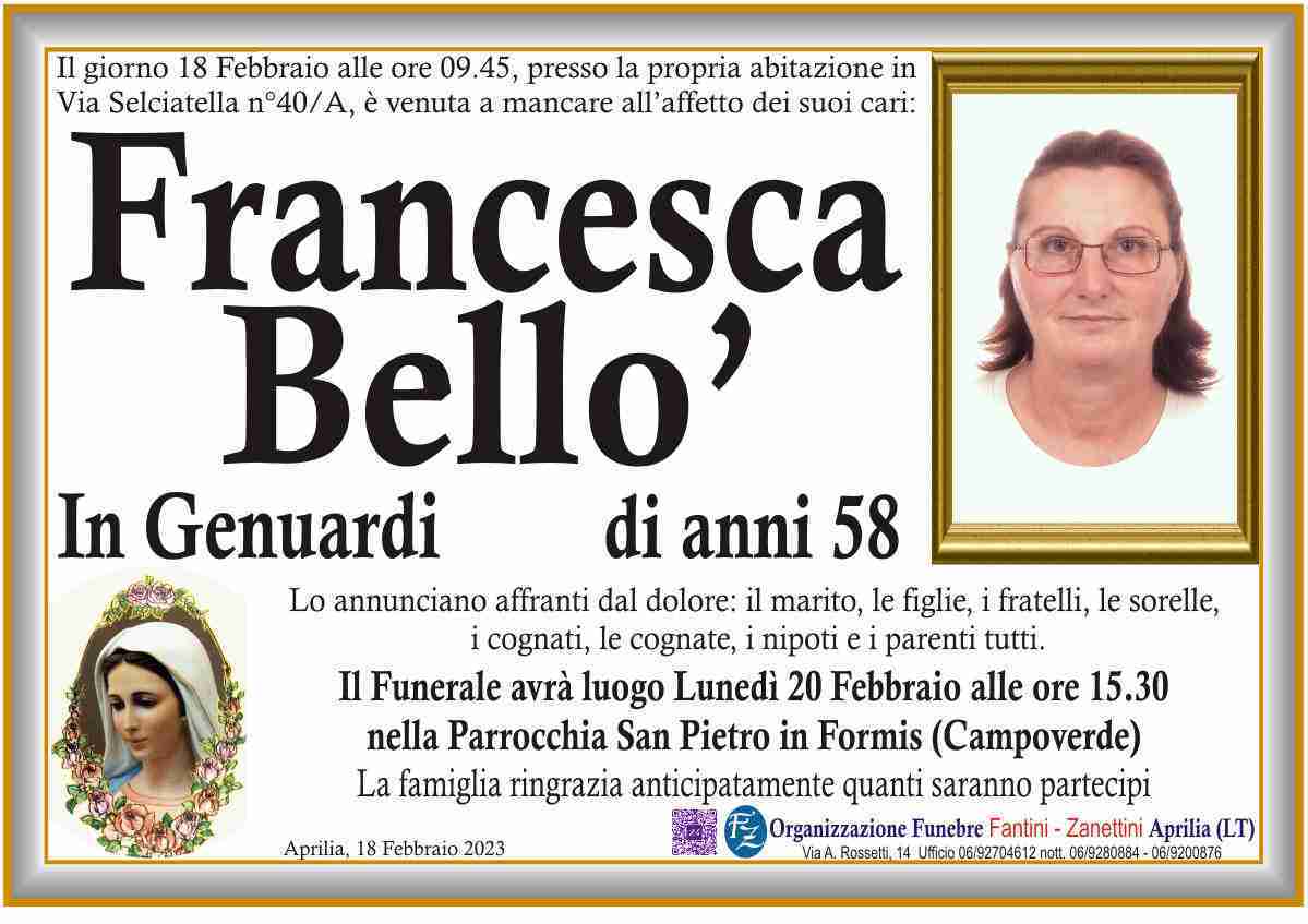 Francesca Bellò