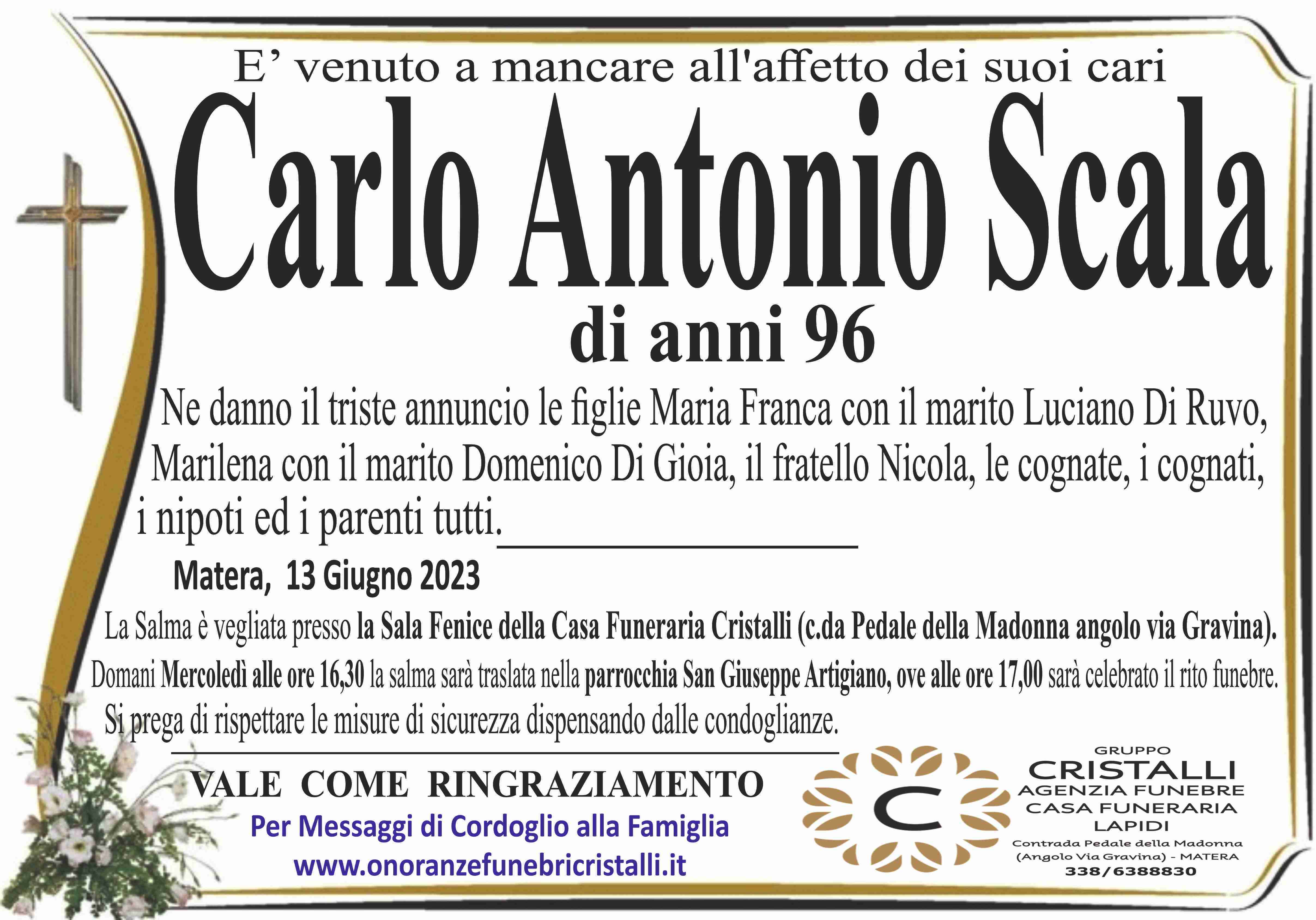 Morti 2023 - Antonio Scala - 942413 - Necrologie La Repubblica