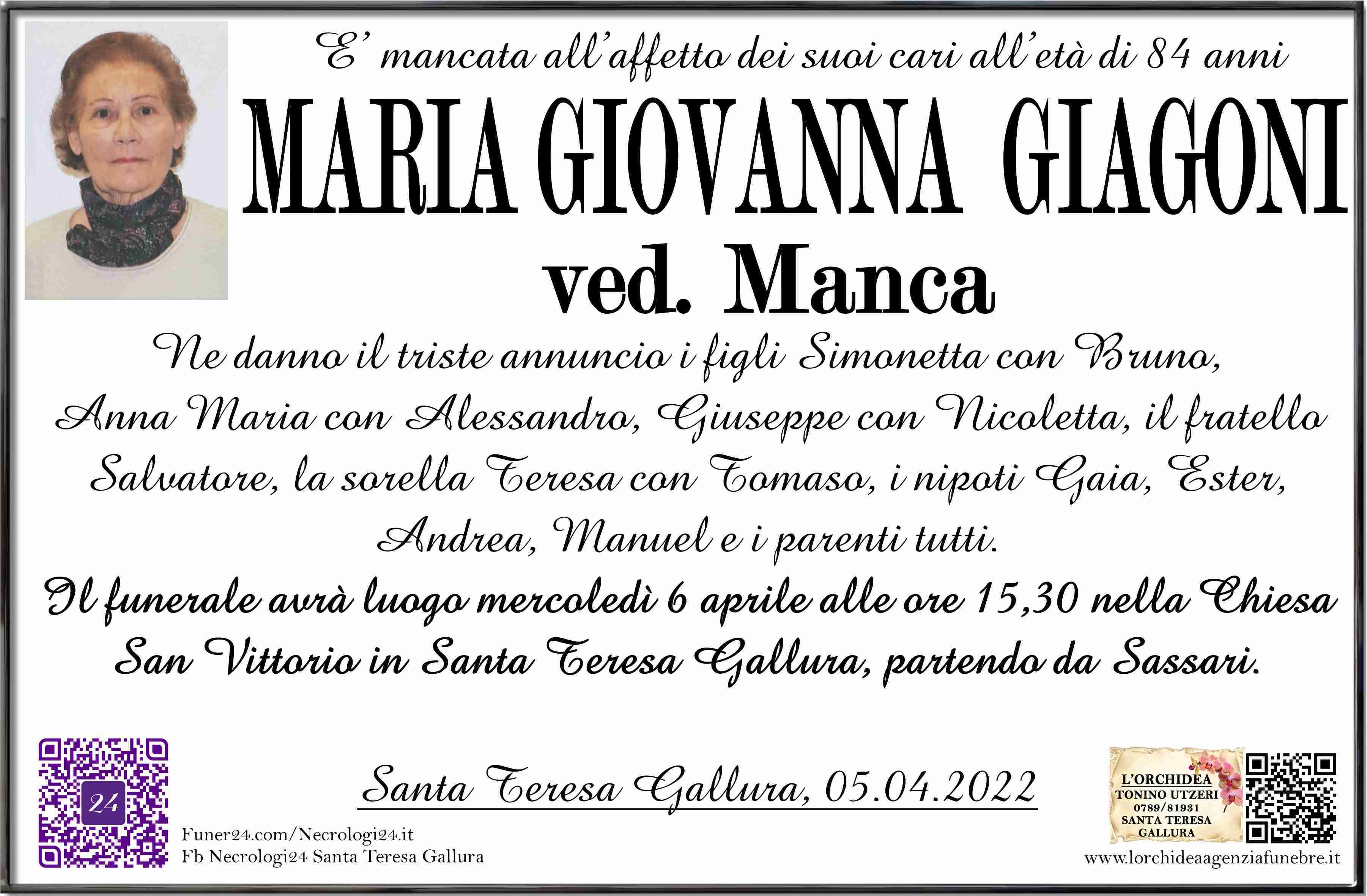 Maria Giovanna Giagoni
