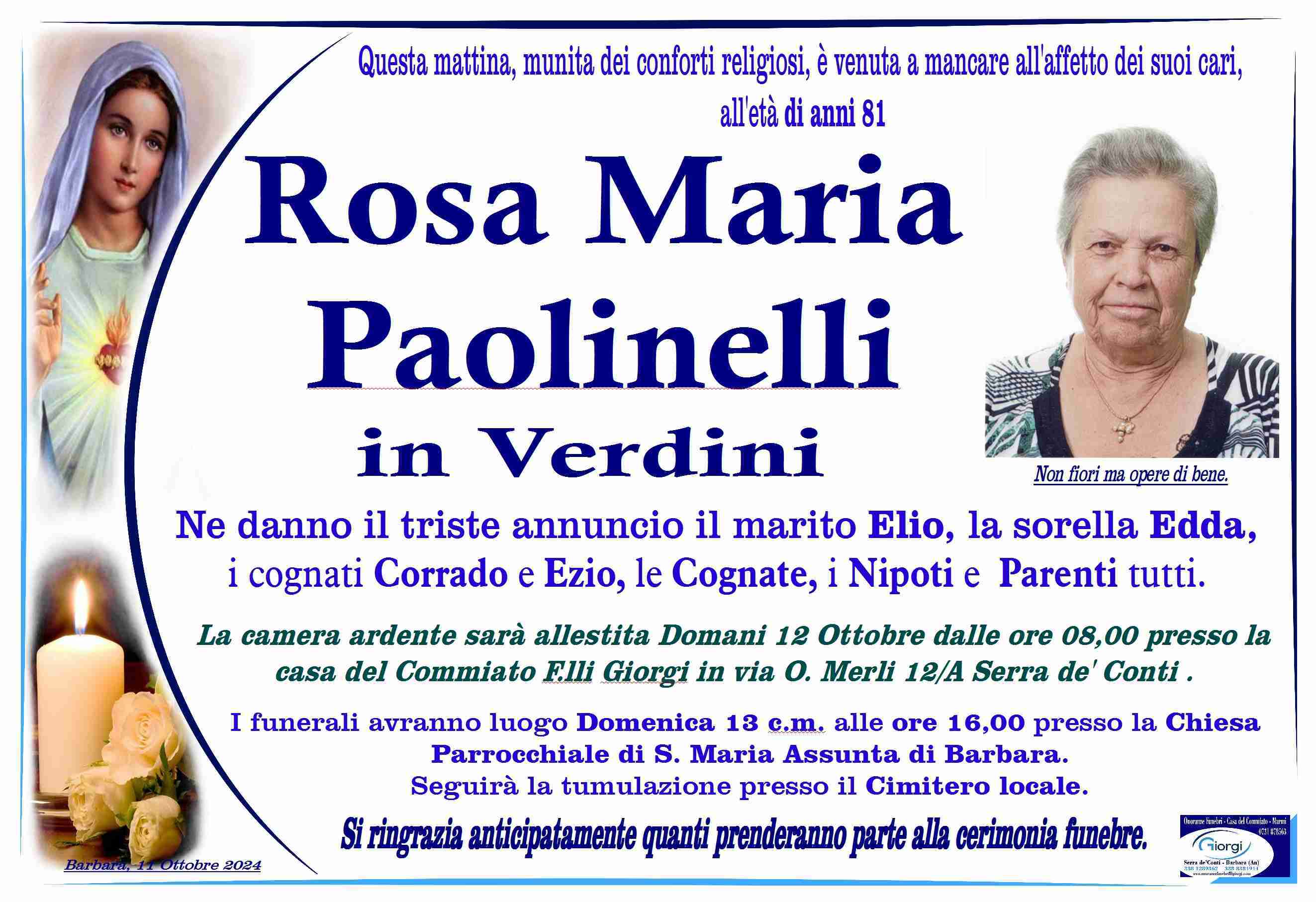 Rosa Maria Paolinelli