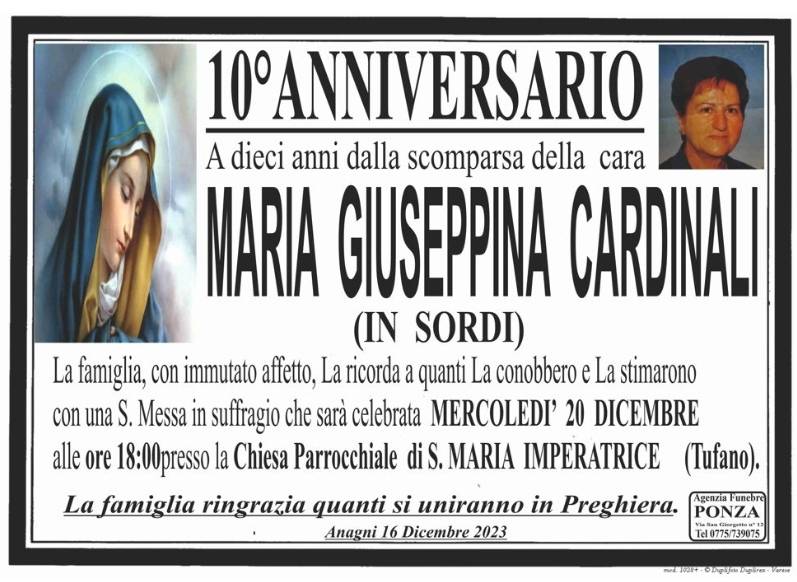 Maria Giuseppina Cardinali