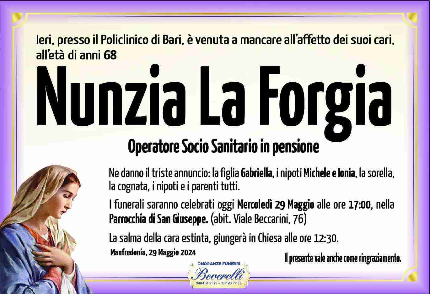 Nunzia La Forgia