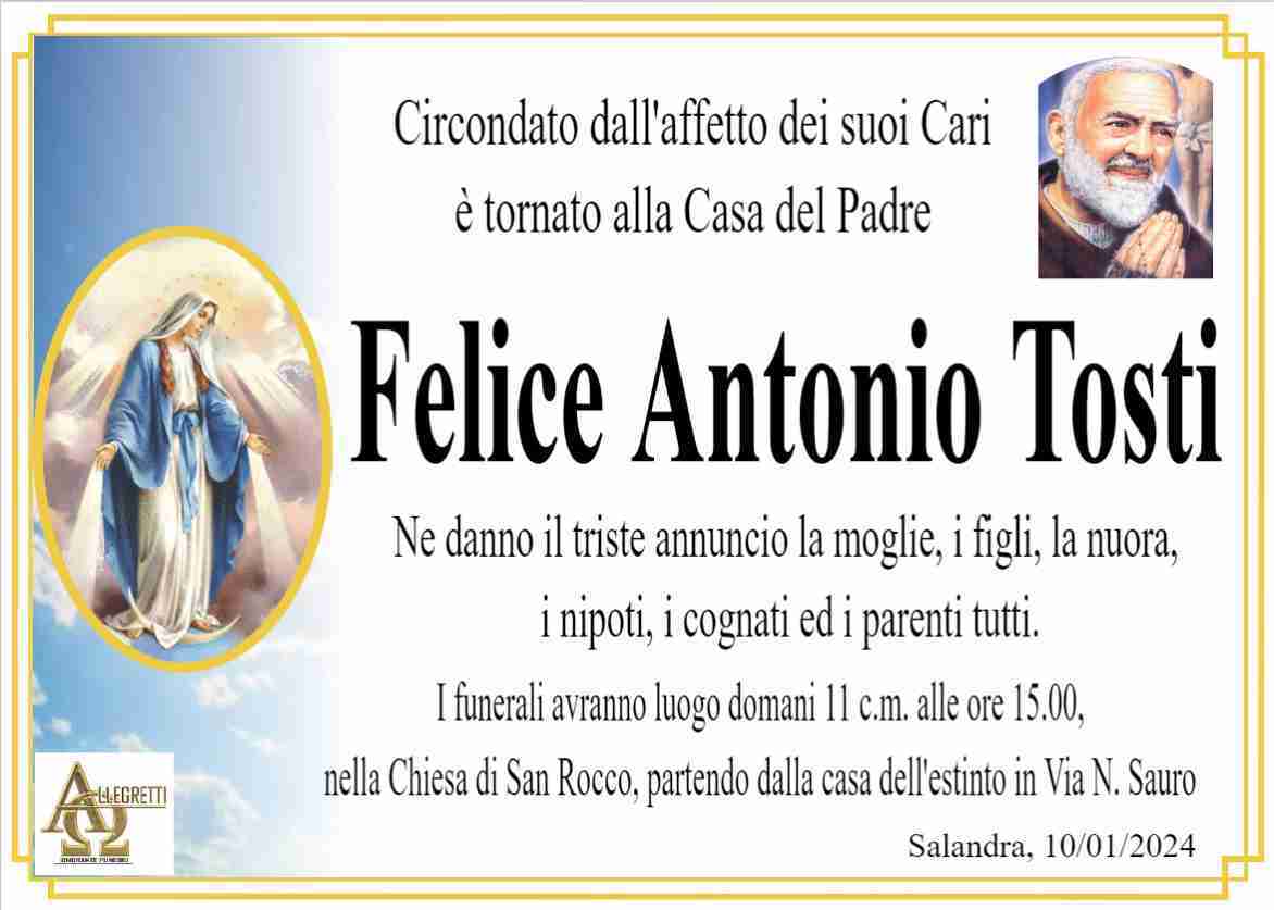 Felice Antonio Tosti