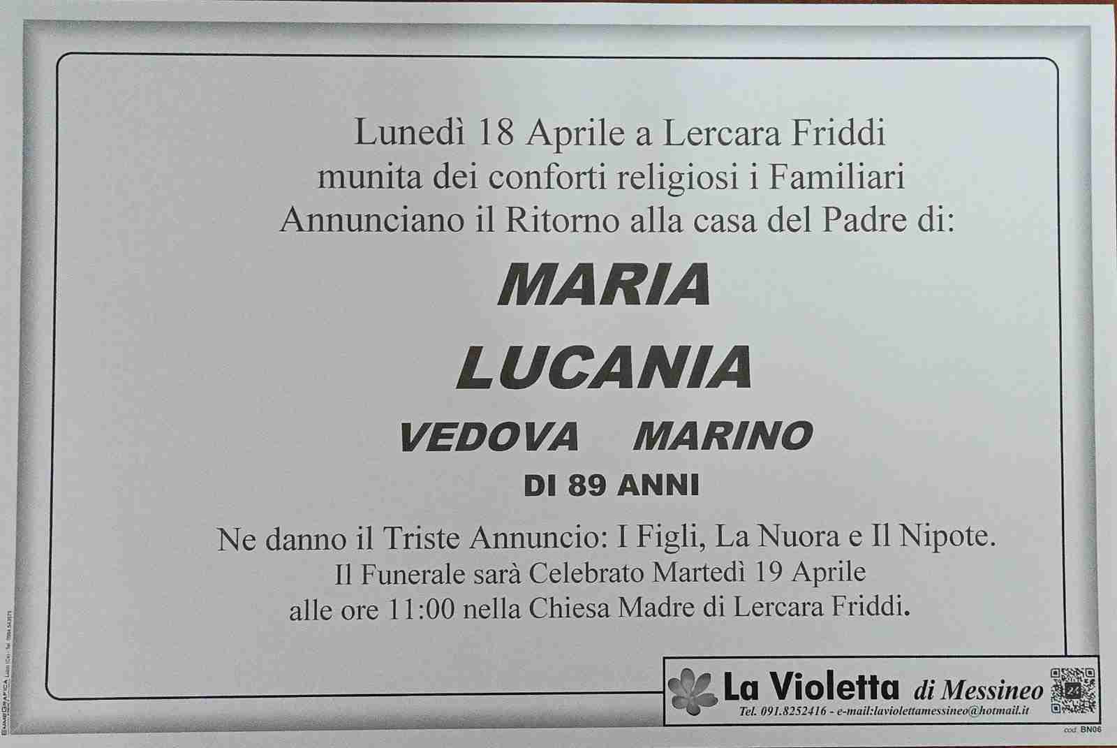 Maria Lucania