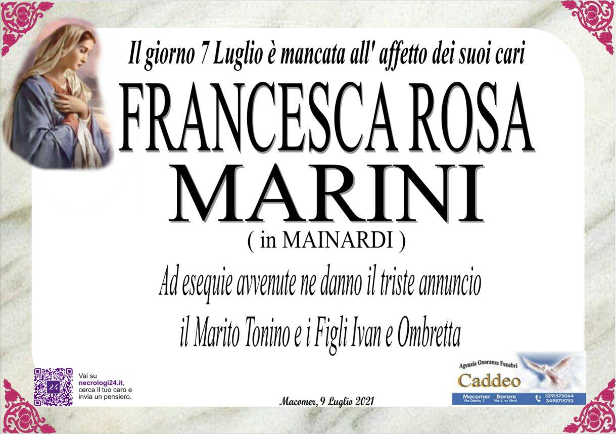 Francesca Rosa Marini