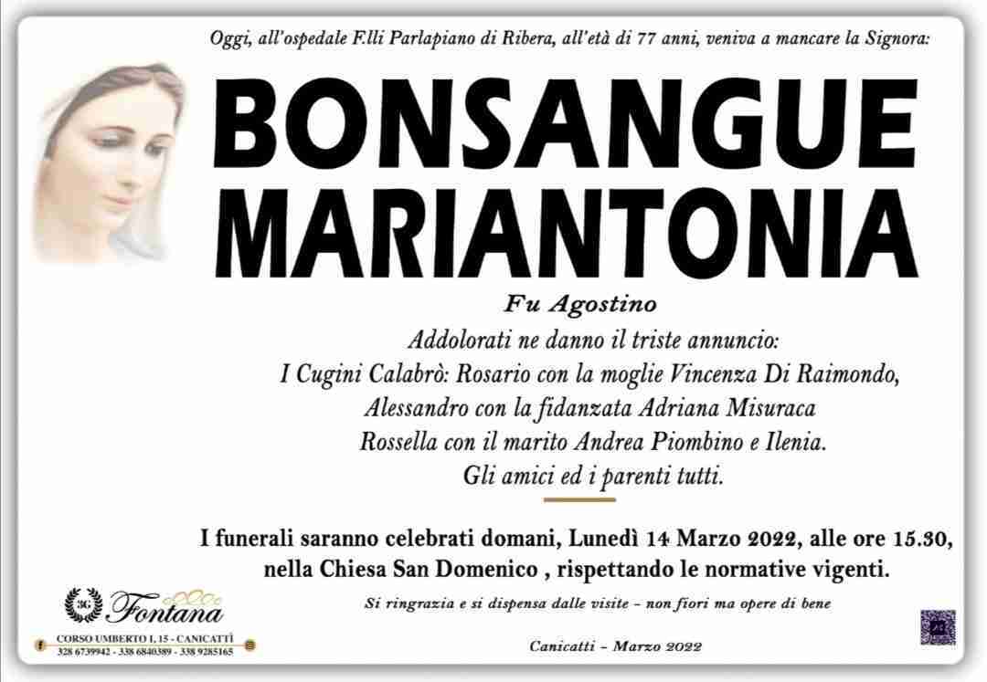 Mariantonia Bonsangue