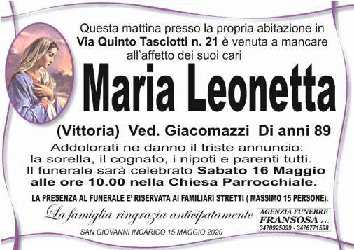 Maria Vittoria Leonetta