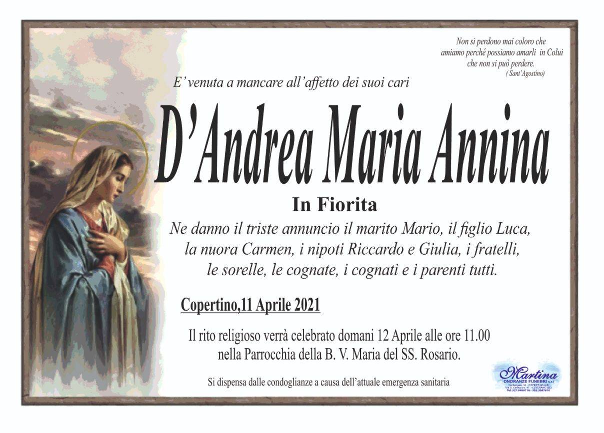 Maria Annina D'Andrea