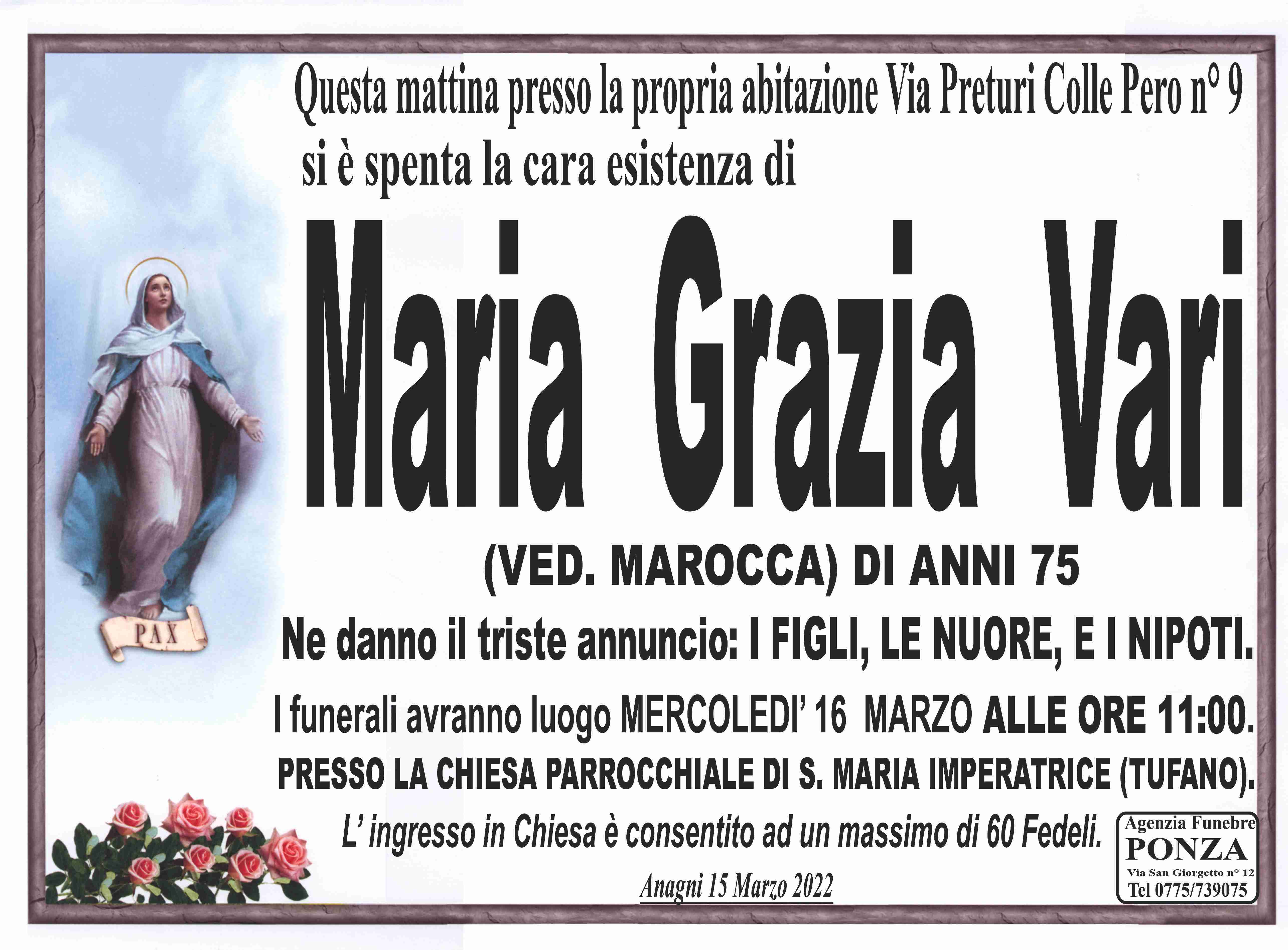 Maria Grazia Vari