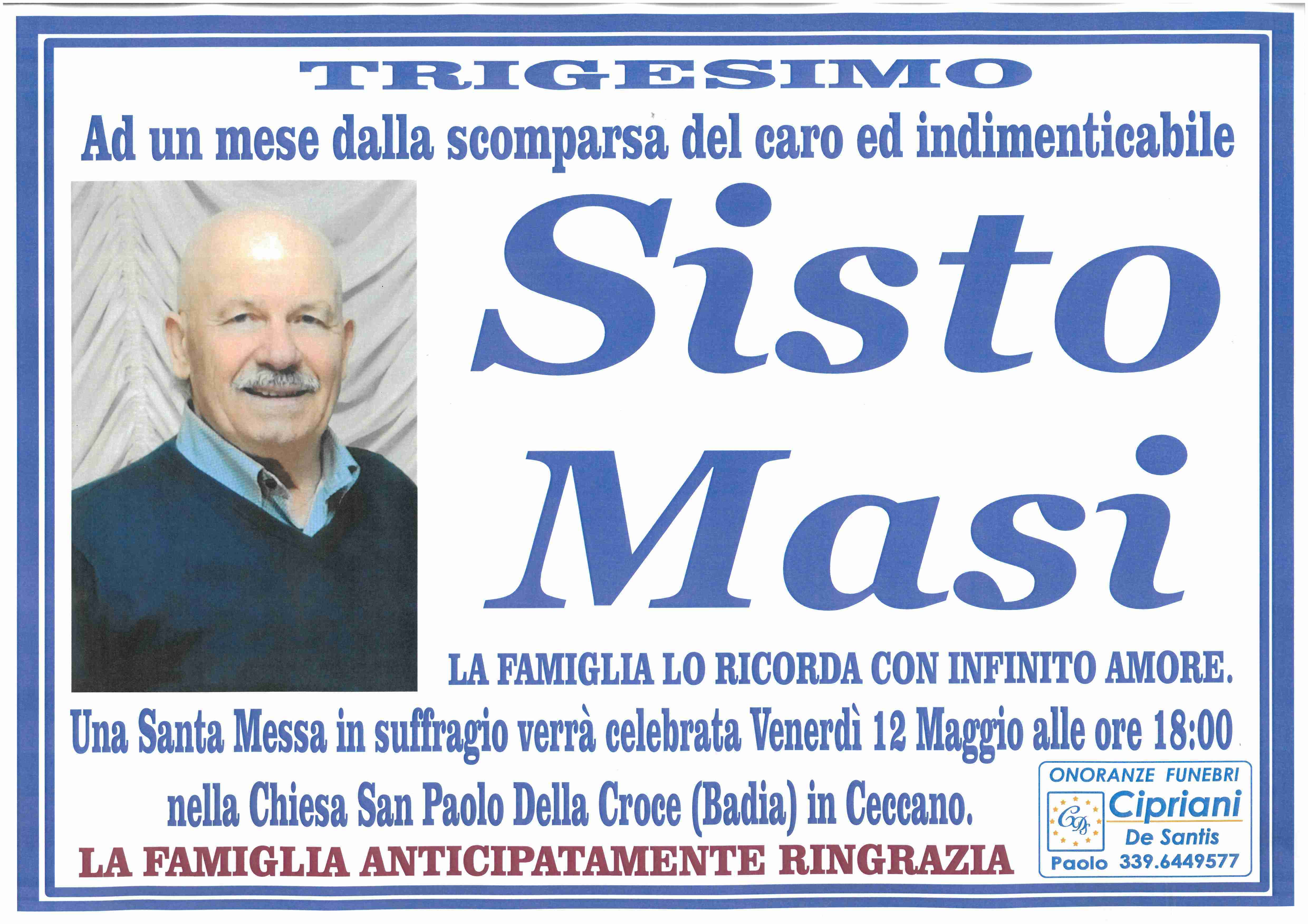 SIsto Masi